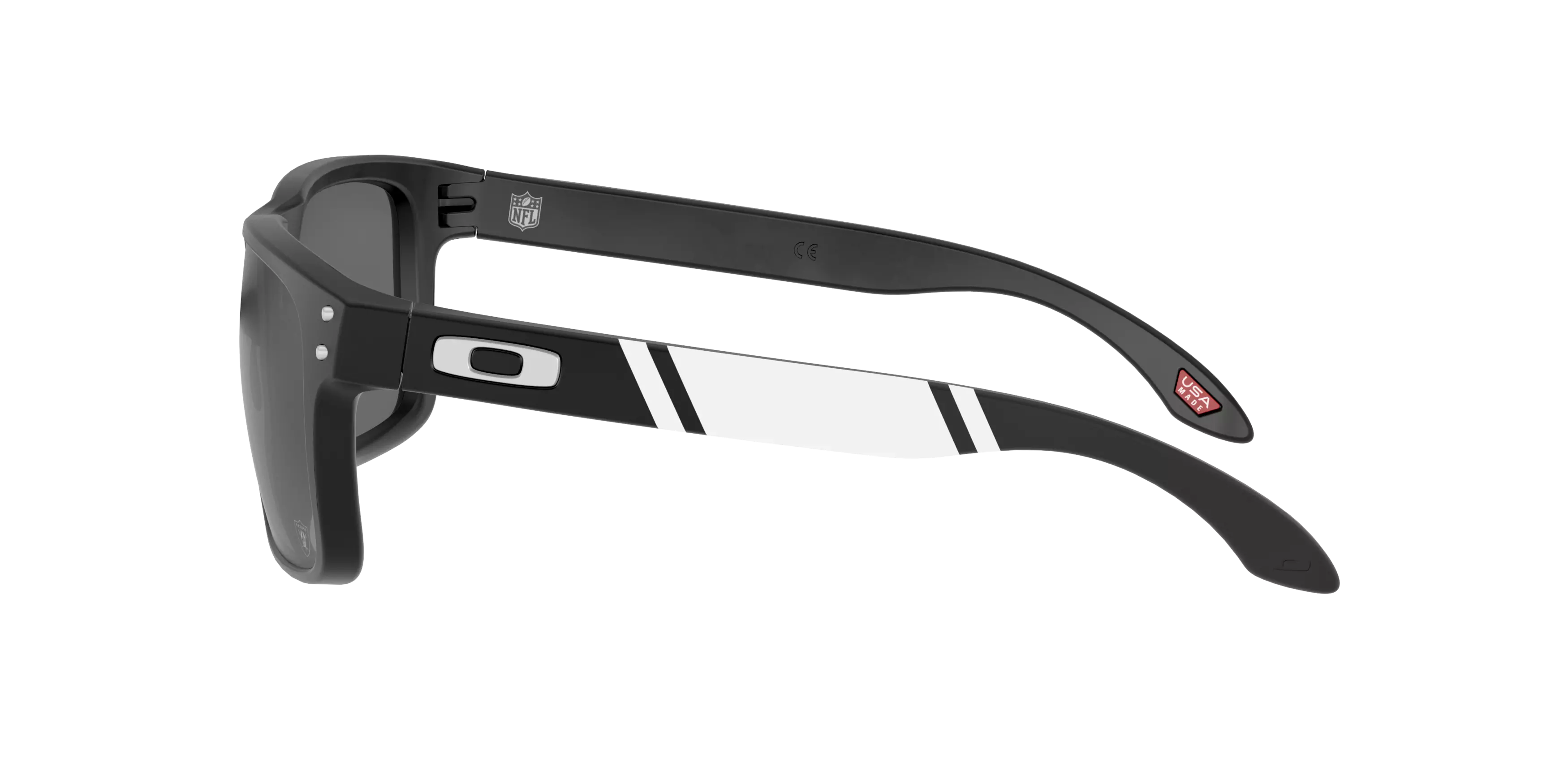 Oakley Las Vegas Raiders Holbrook Sunglasses - MATTE BLACK