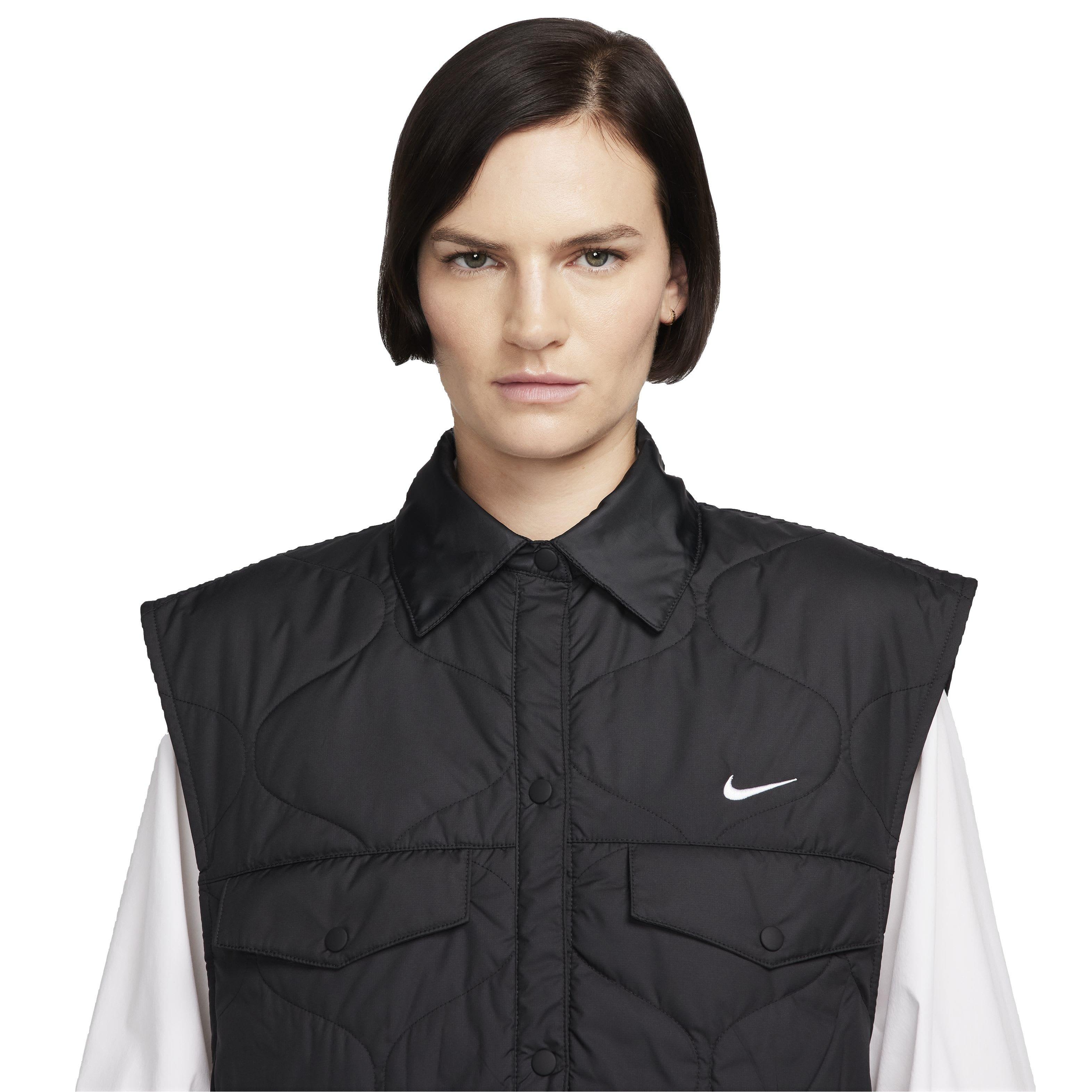 Nike Women's Sportswear Essentials Vest - BLACK Thumbnail View 3