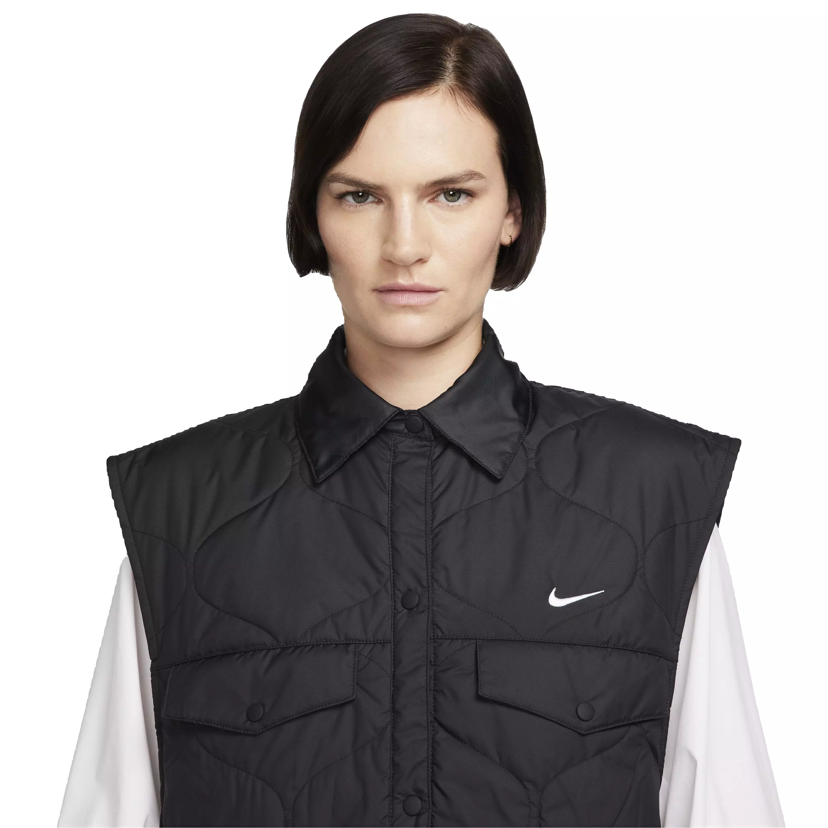 Nike Women's Sportswear Essentials Vest - BLACK
