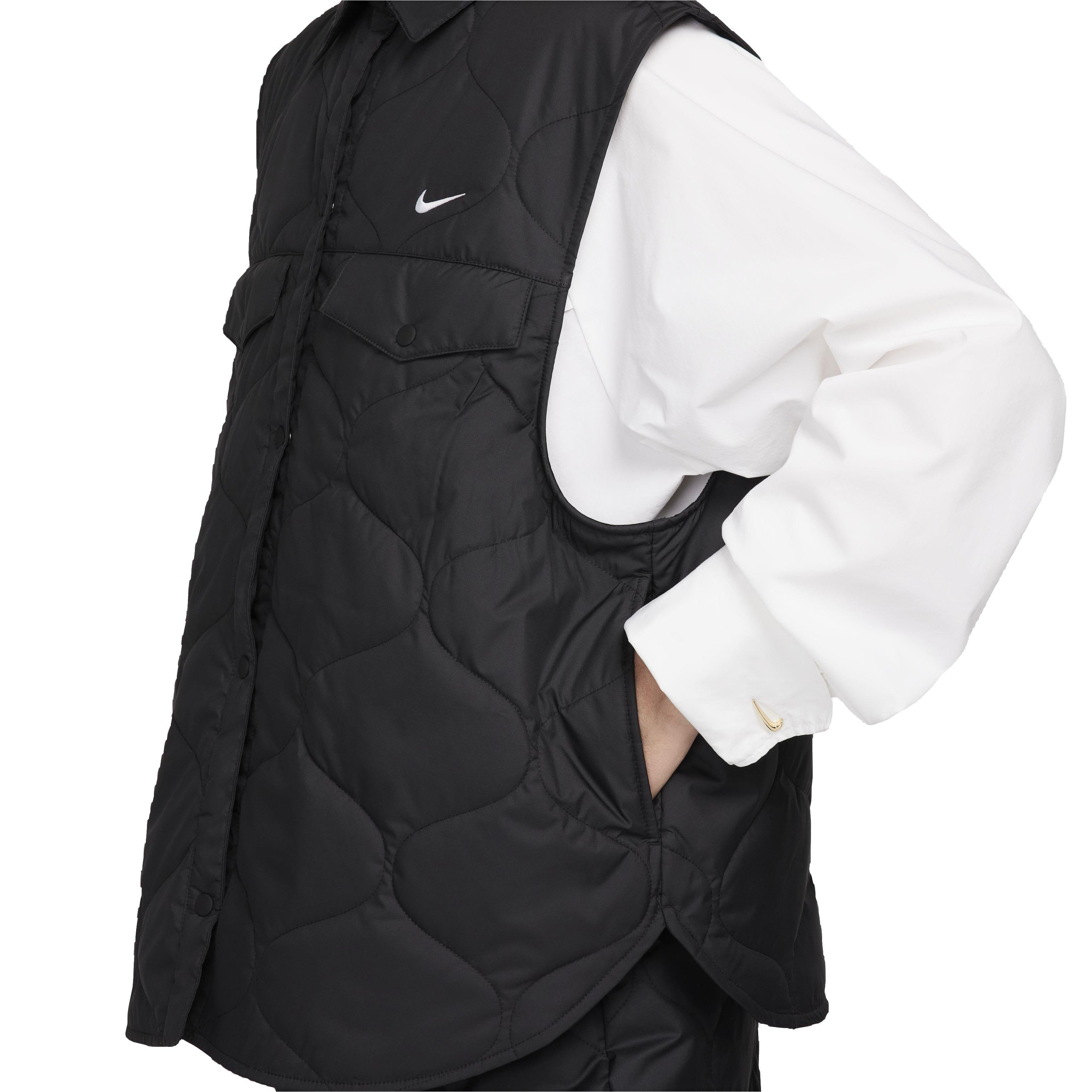 Nike Women's Sportswear Essentials Vest - BLACK Thumbnail View 5