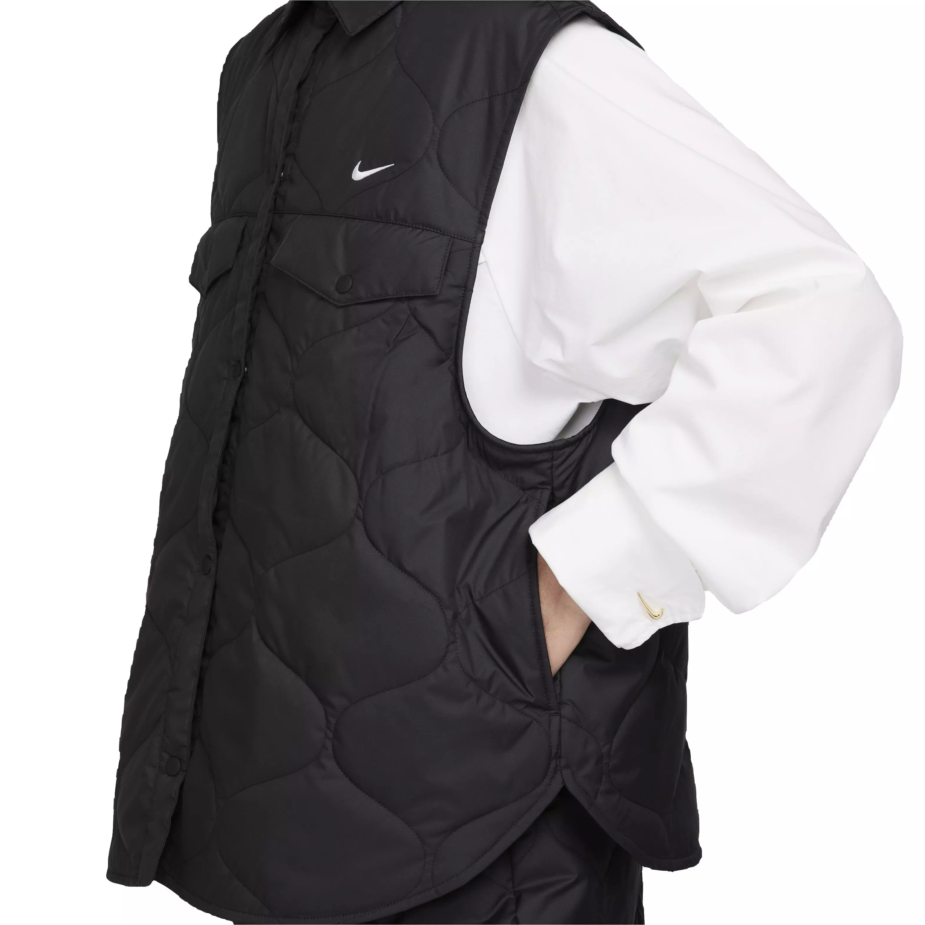 Nike Women's Sportswear Essentials Vest - BLACK