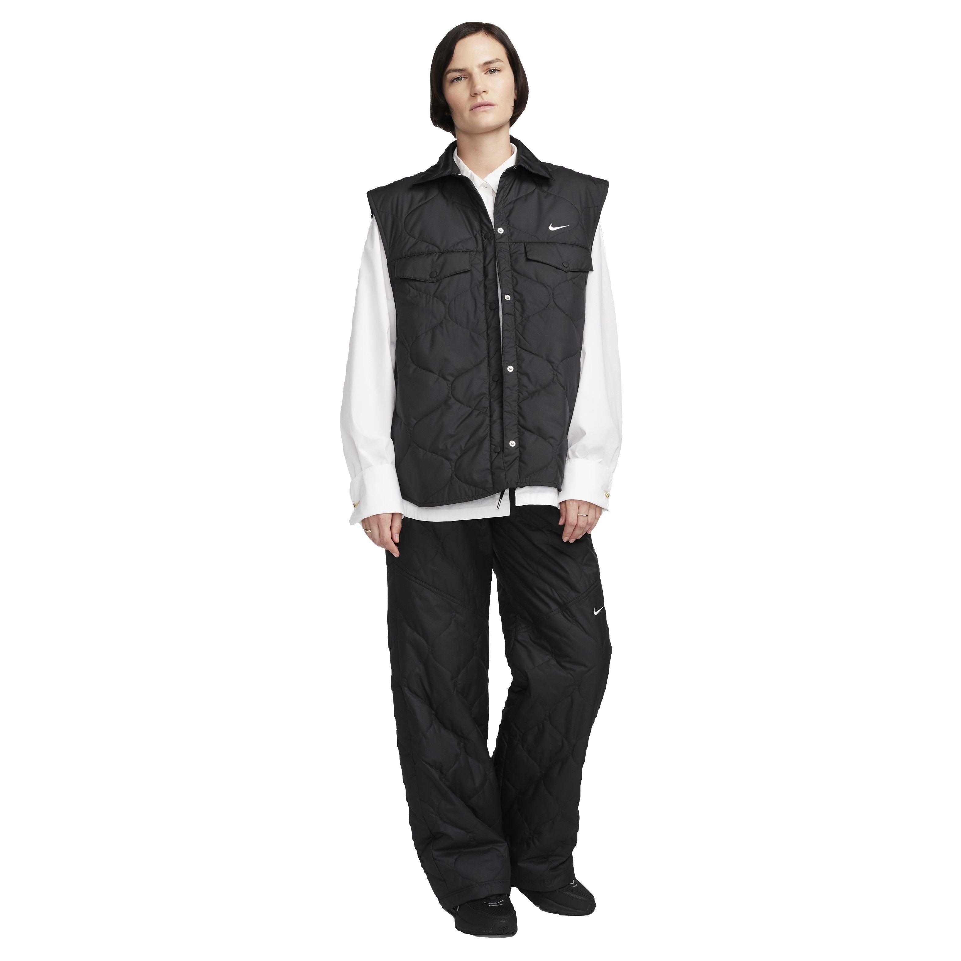 Nike Women's Sportswear Essentials Vest - BLACK Thumbnail View 6