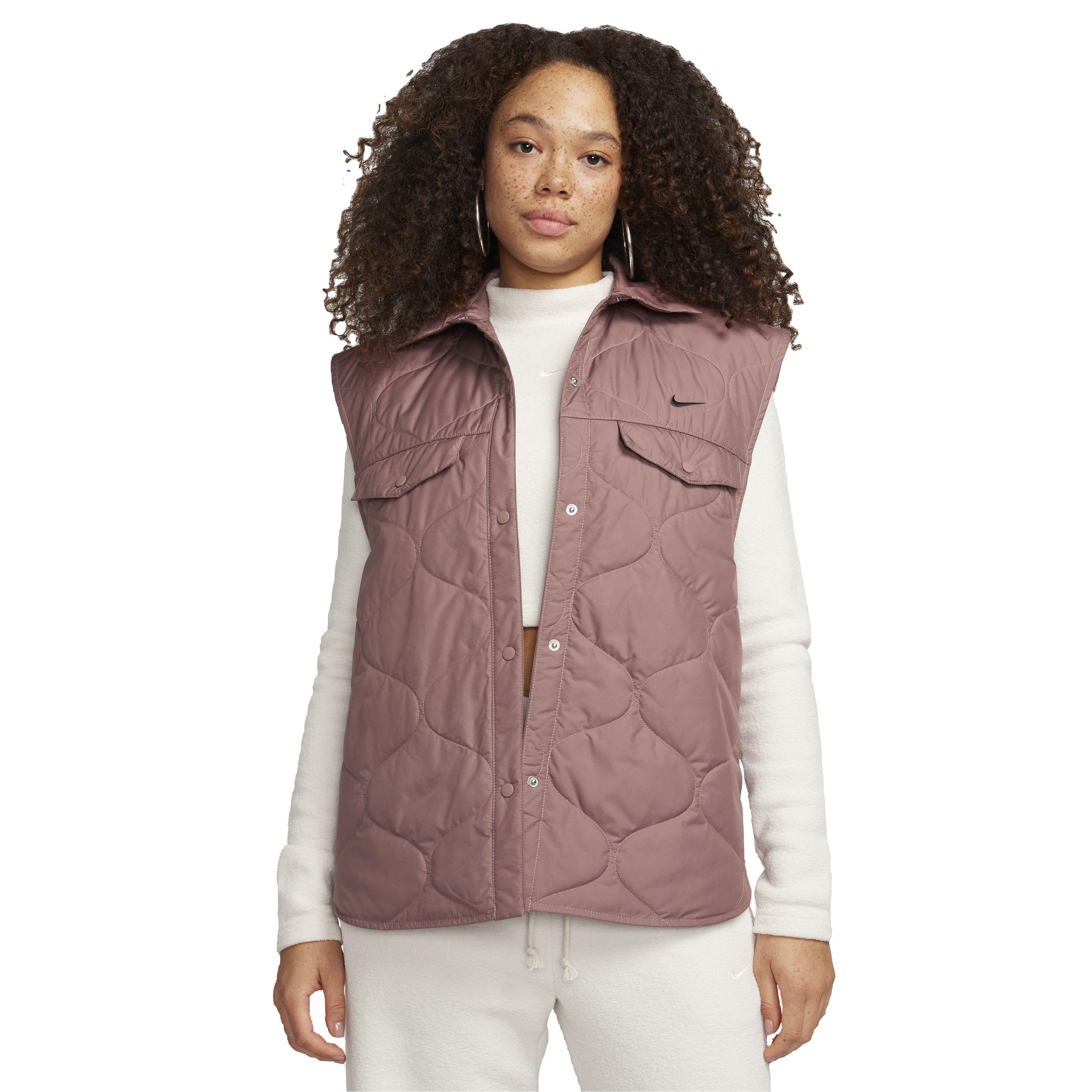 Nike Women's Sportswear Essentials Vest - BROWN Thumbnail View 1