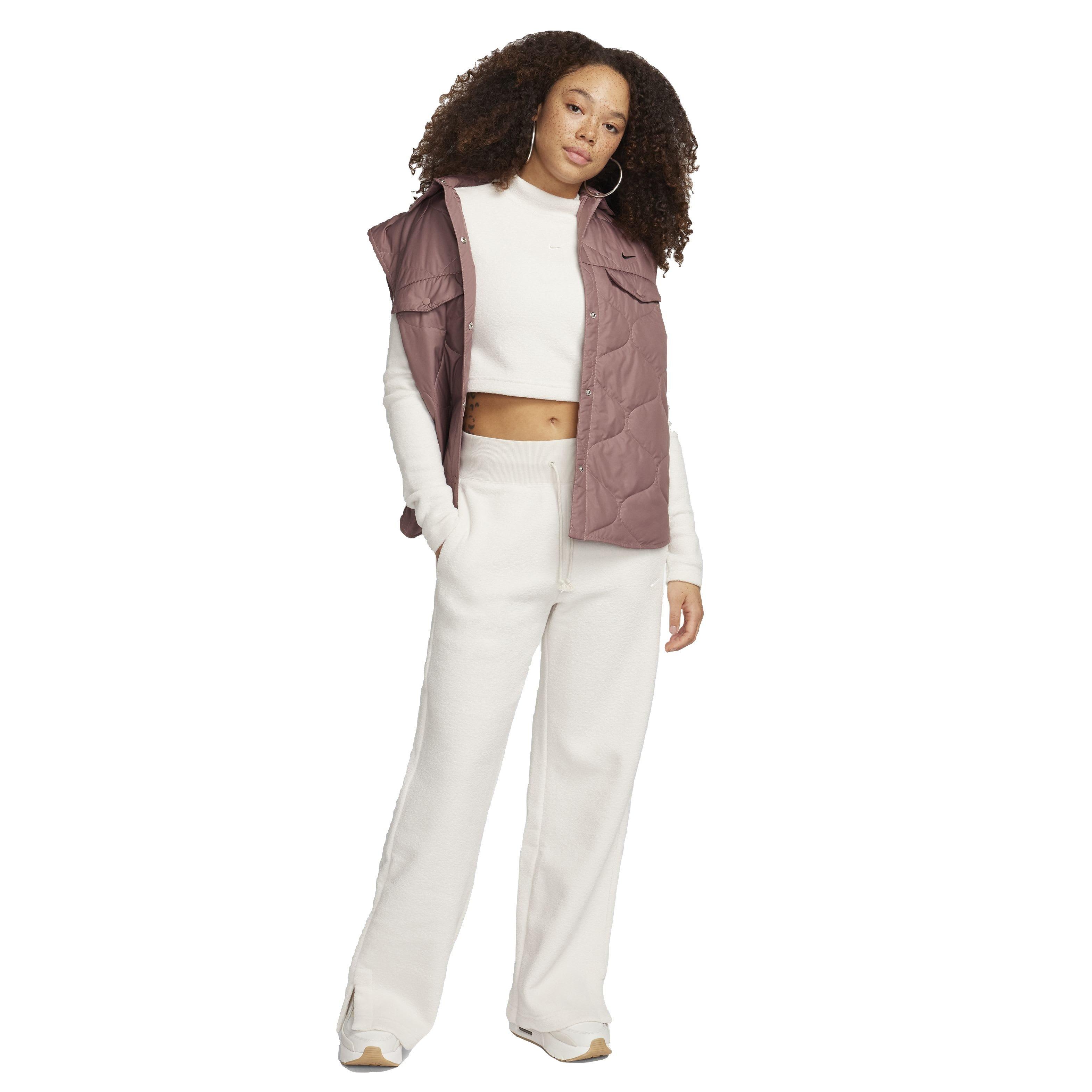 Nike Women's Sportswear Essentials Vest - BROWN Thumbnail View 6