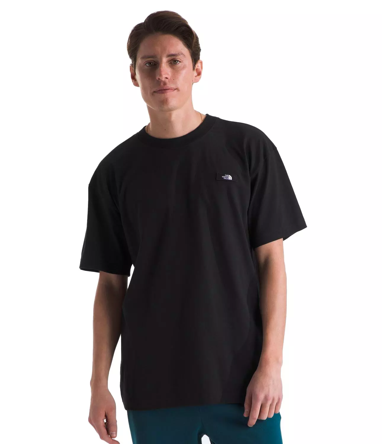 The North Face Men's Short-Sleeve Heavyweight Relaxed Tee -Black - BLACK