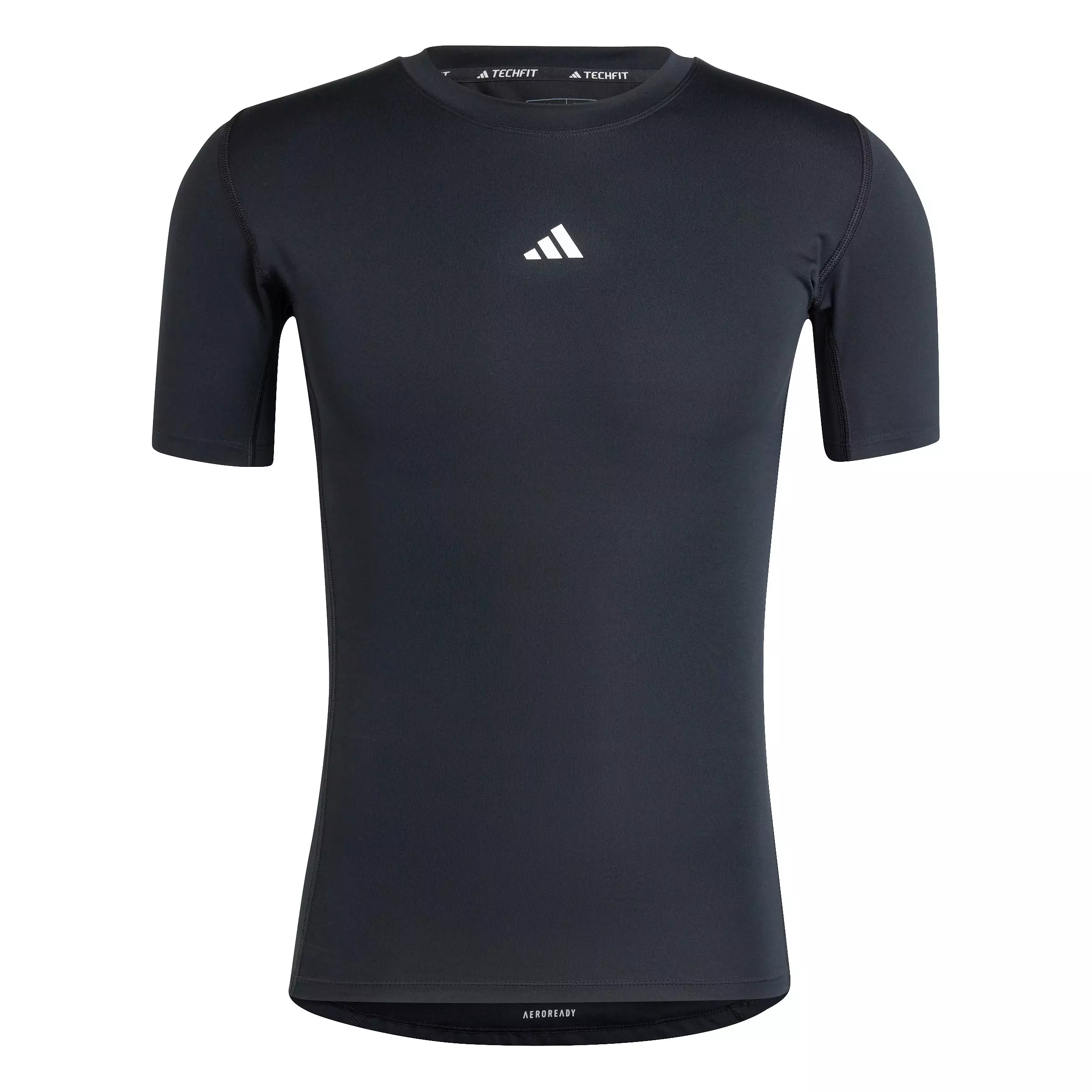 adidas Men's TECHFIT Compression Training T-Shirt - Black - BLACK