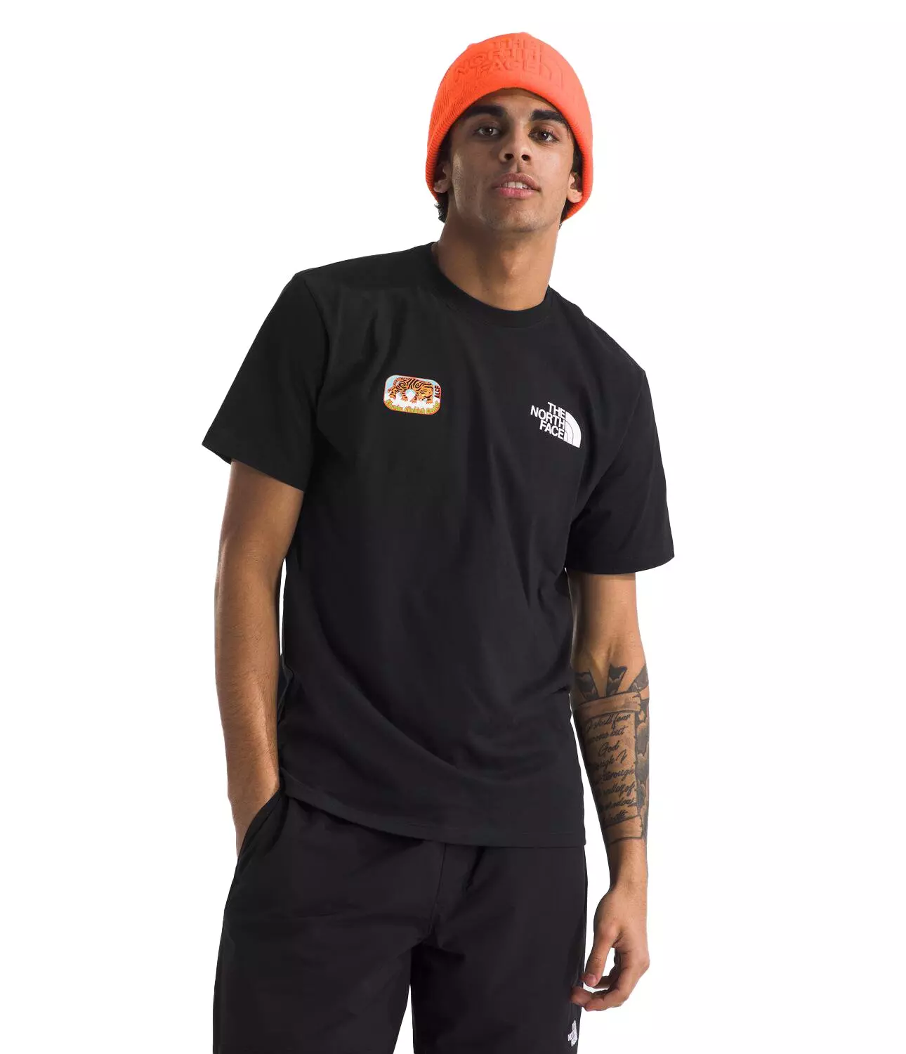 The North Face Men's Short-Sleeve Climb Tee -Black - BLACK