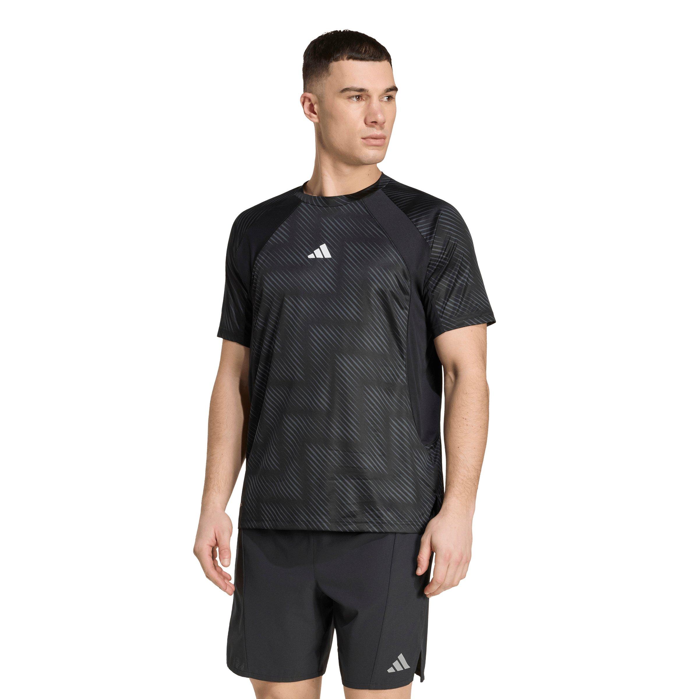 adidas Men's Tech Apparel T-Shirt WC26 - Black - BLACK Thumbnail View 1