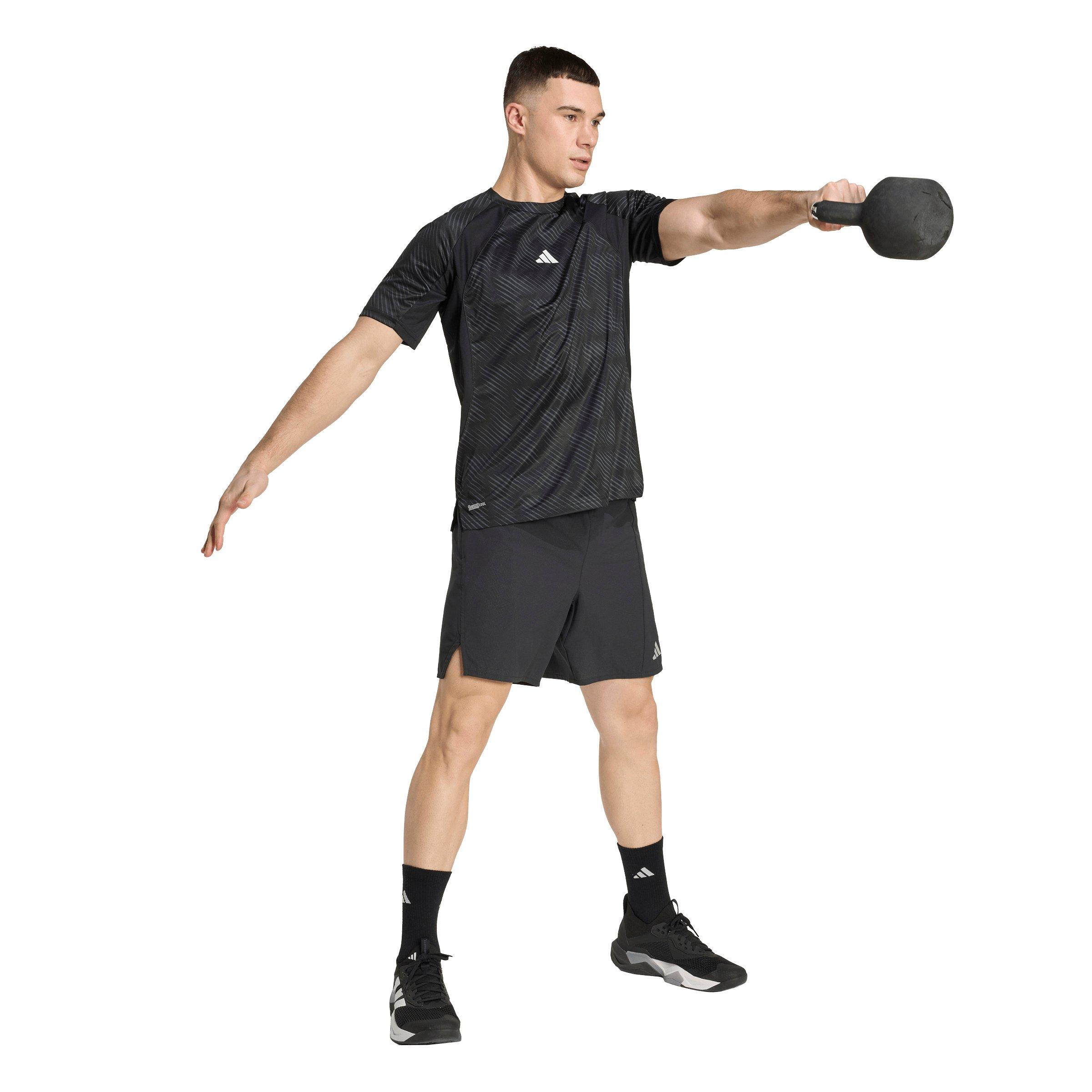 adidas Men's Tech Apparel T-Shirt WC26 - Black - BLACK Thumbnail View 5