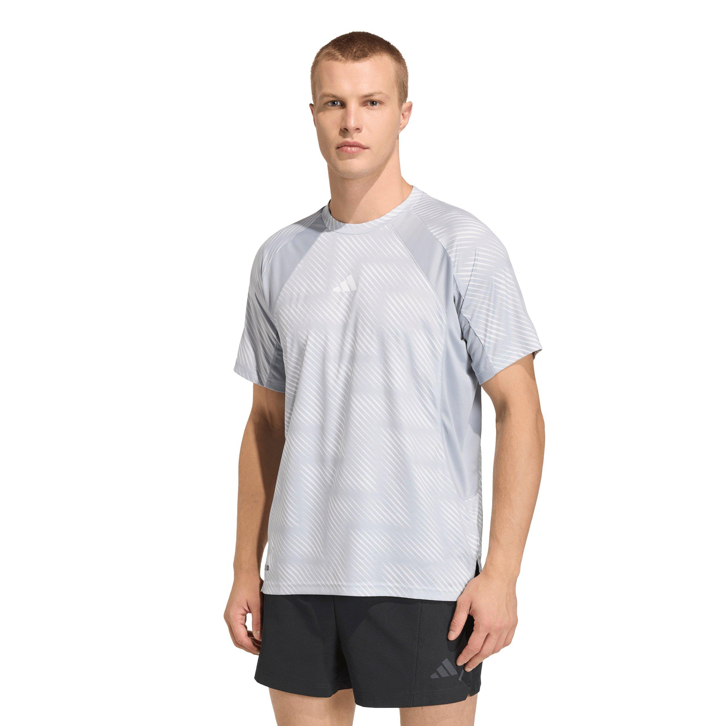 adidas Men's Tech Apparel T-Shirt WC26 - Silver - SILVER Thumbnail View 1