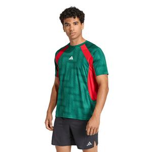 adidas Men's Tech Apparel T-Shirt WC26 - Green/Red