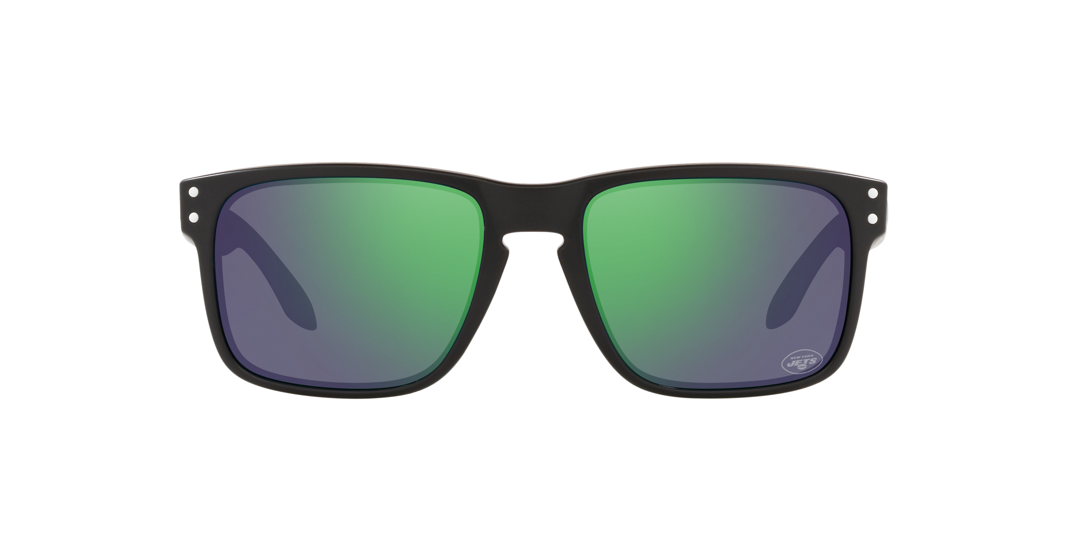 Oakley New York Jets Holbrook Sunglasses - MATTE BLACK Thumbnail View 2