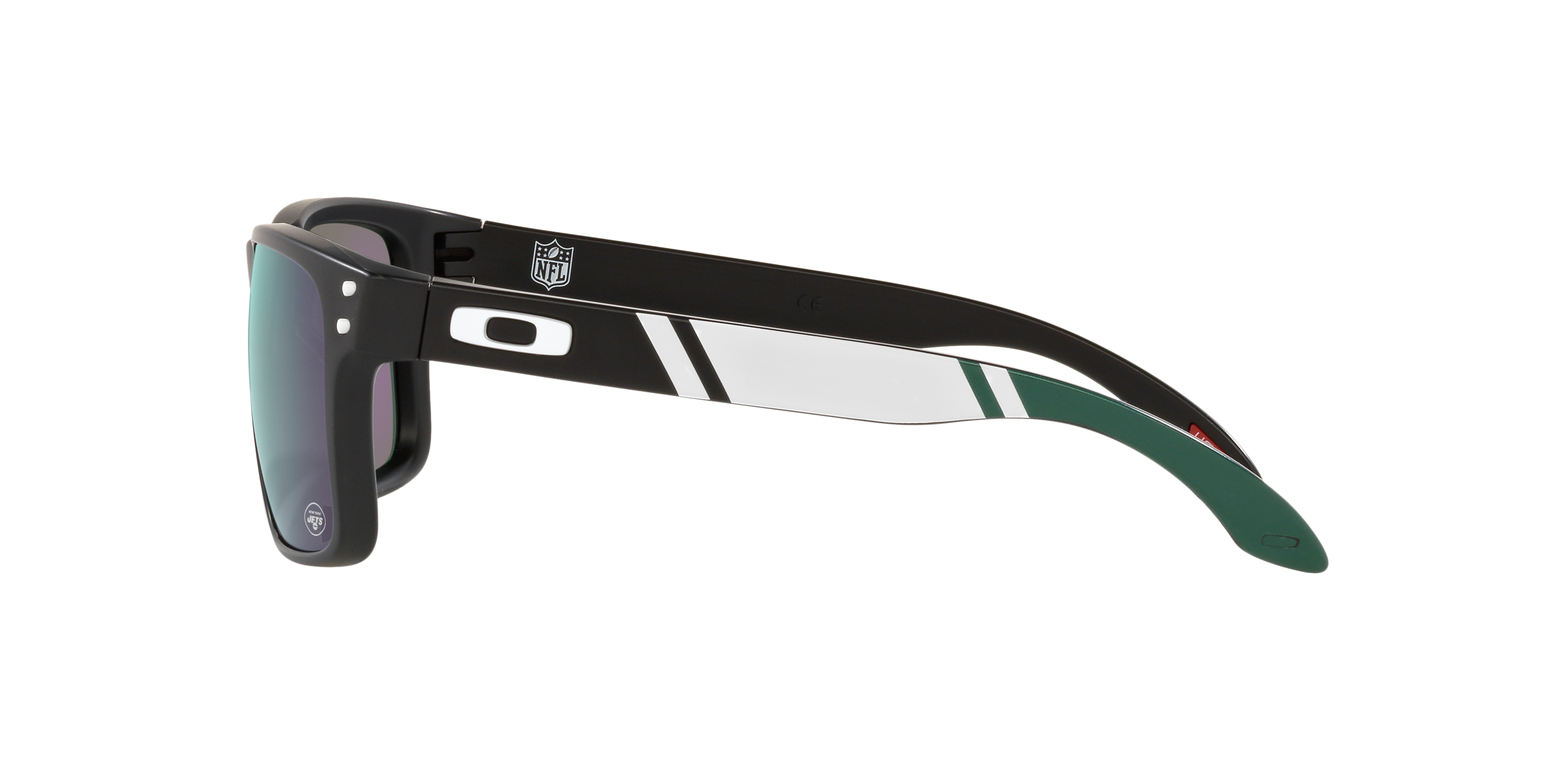 Oakley New York Jets Holbrook Sunglasses - MATTE BLACK Thumbnail View 4