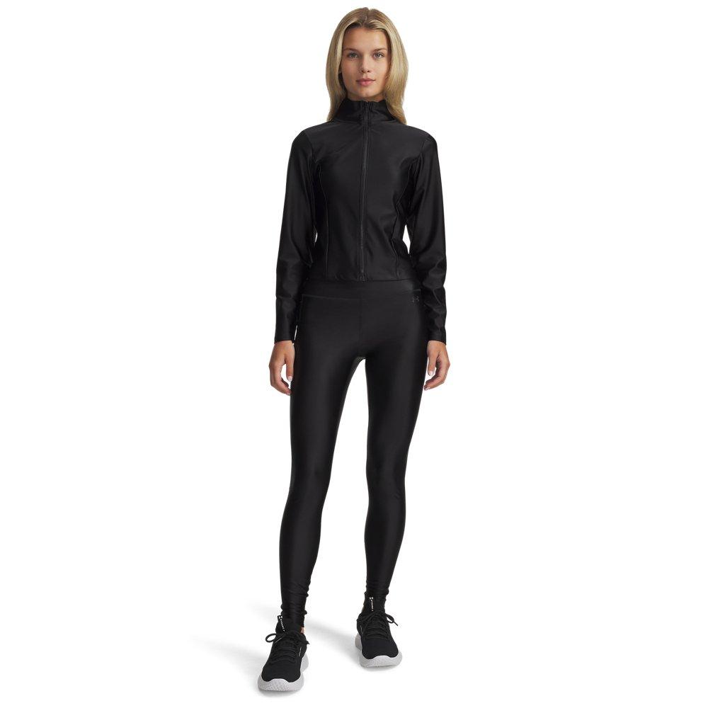 Under Armour Women's Motion Shine Ankle Leggings - Black - BLACK Thumbnail View 4