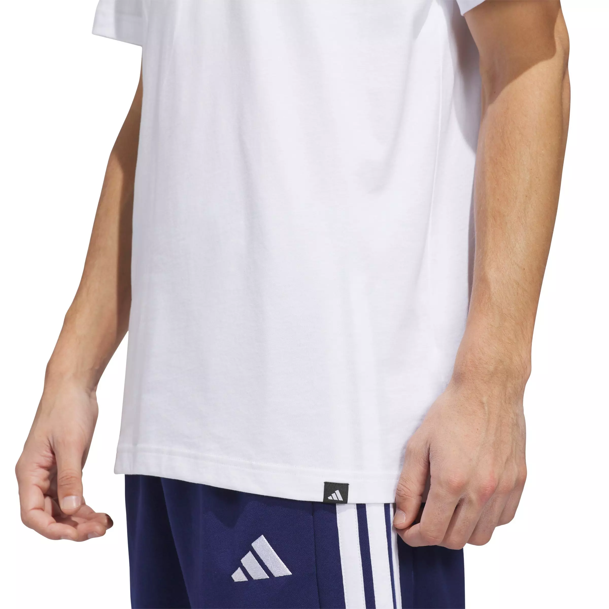 adidas Men's Summer Sunset Graphic T-Shirt - White - WHITE
