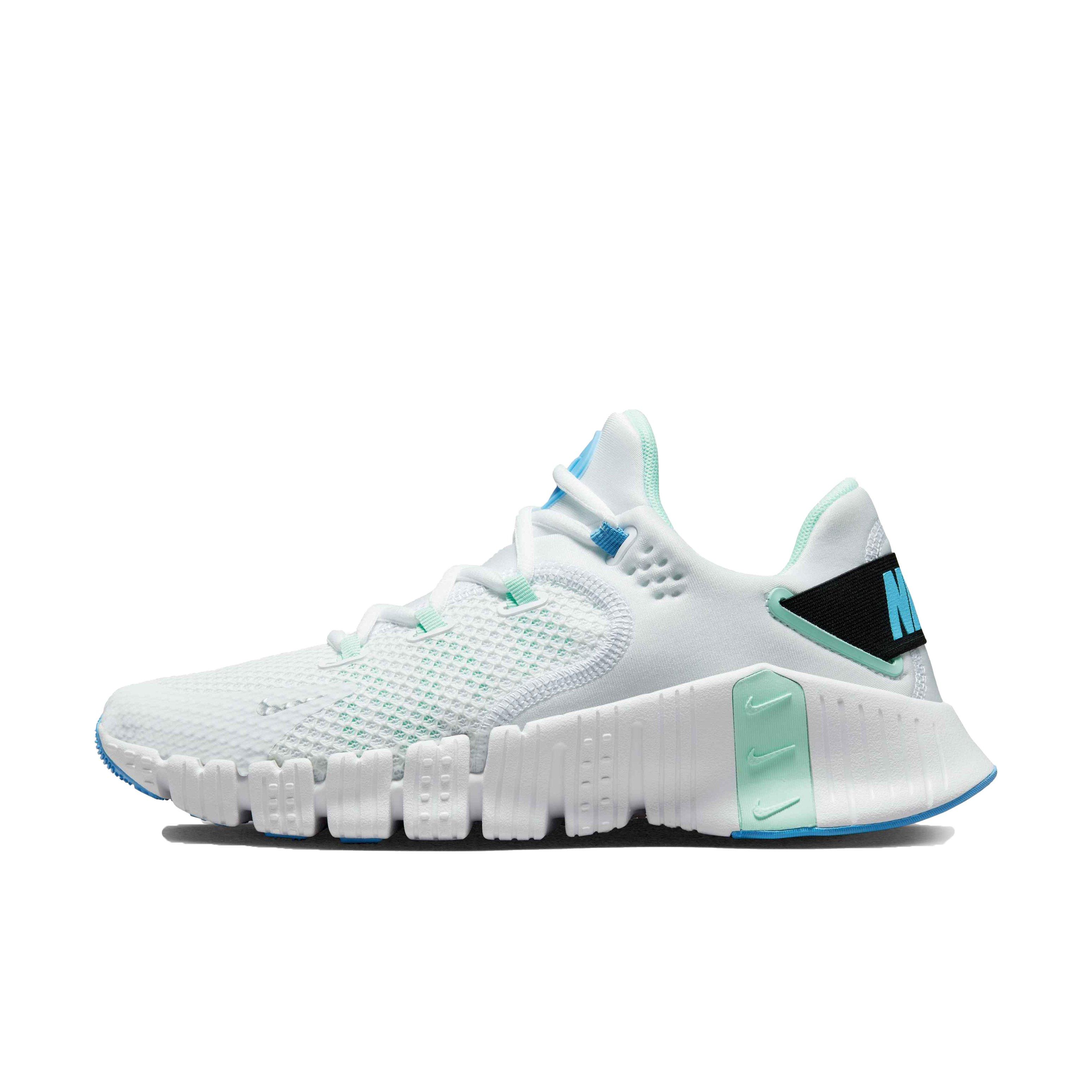 Nike Free Metcon 4 "White/Metallic Silver/Mint Foam" Women's Training Shoe - WHITE Thumbnail View 2