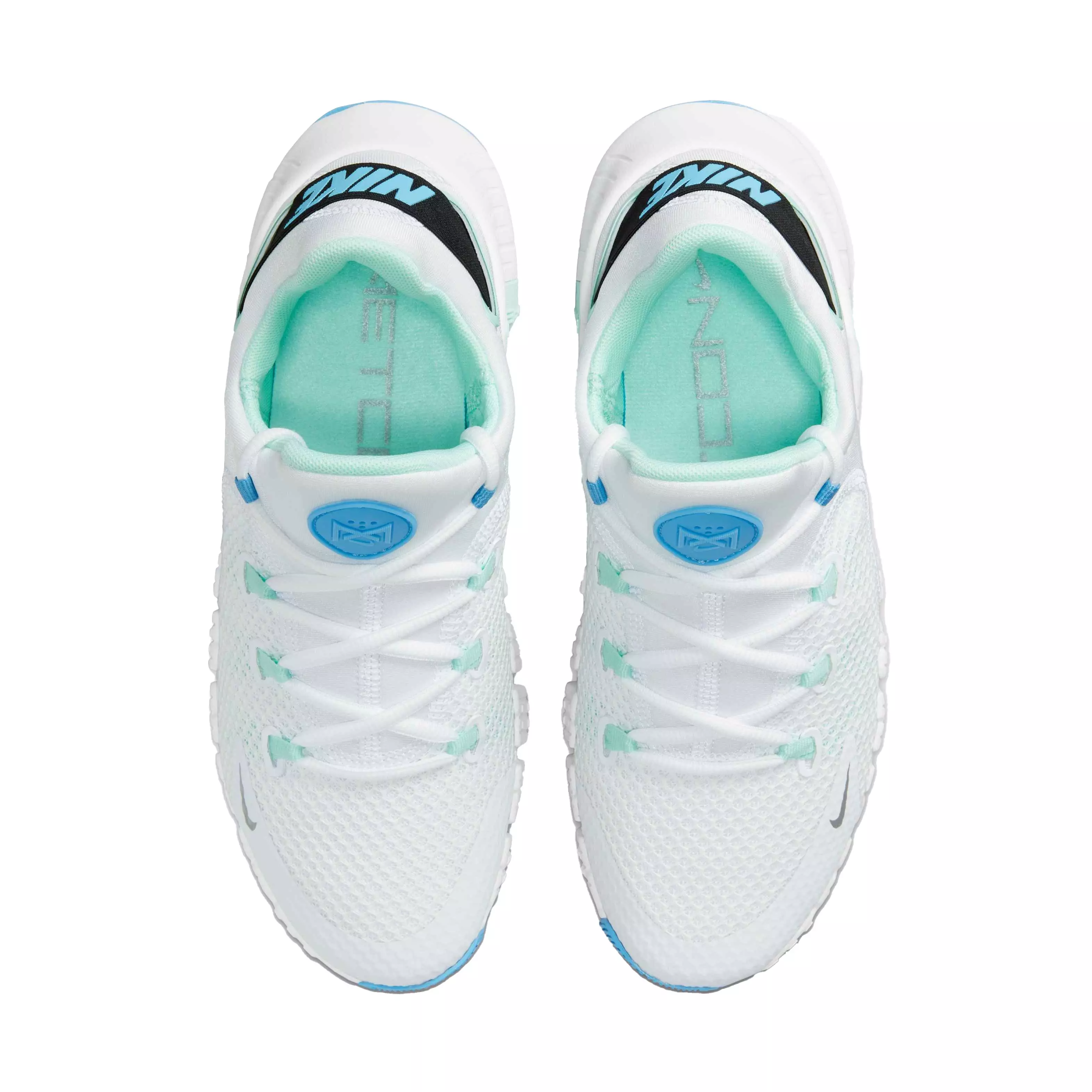 Nike Free Metcon 4 "White/Metallic Silver/Mint Foam" Women's Training Shoe - WHITE
