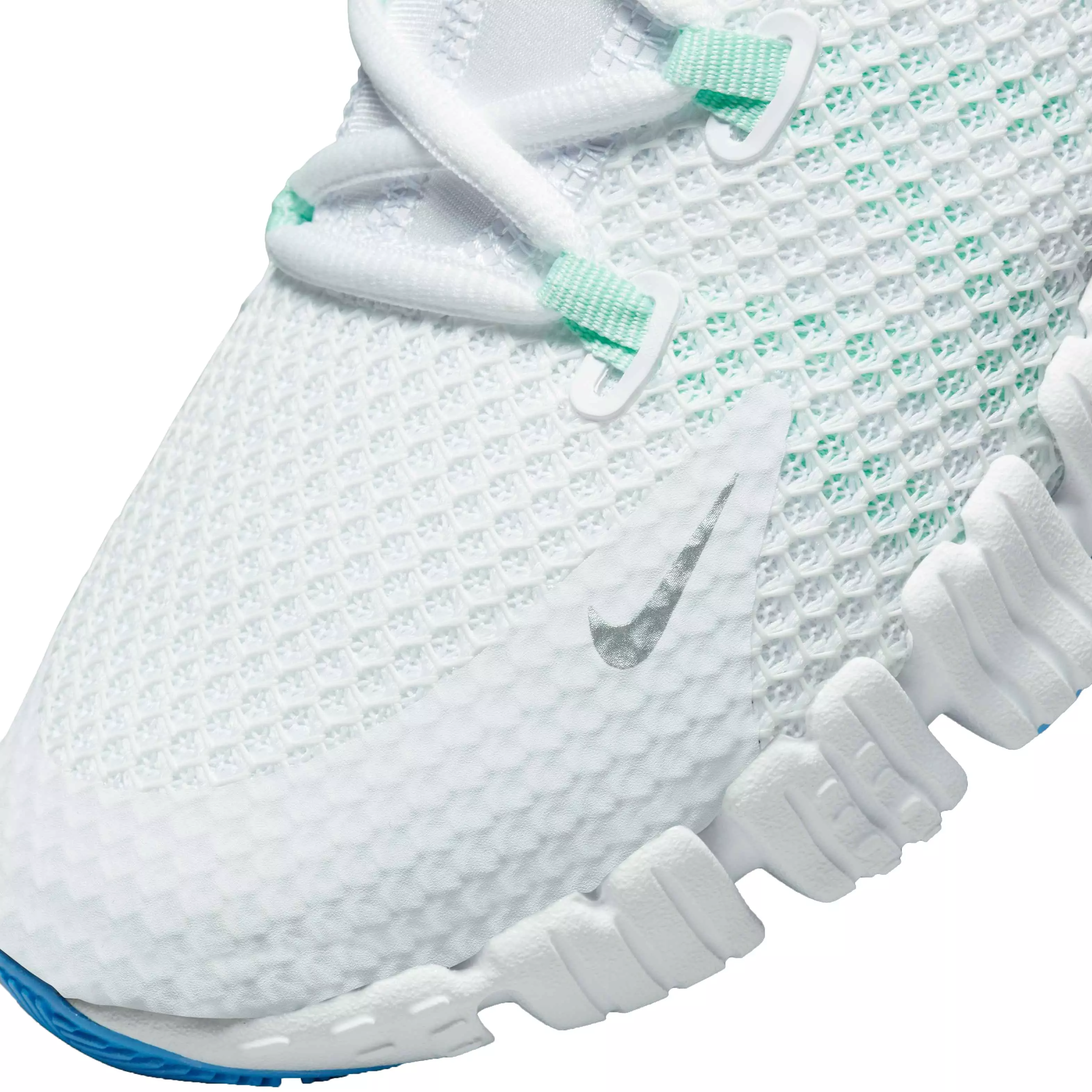 Nike Free Metcon 4 "White/Metallic Silver/Mint Foam" Women's Training Shoe - WHITE