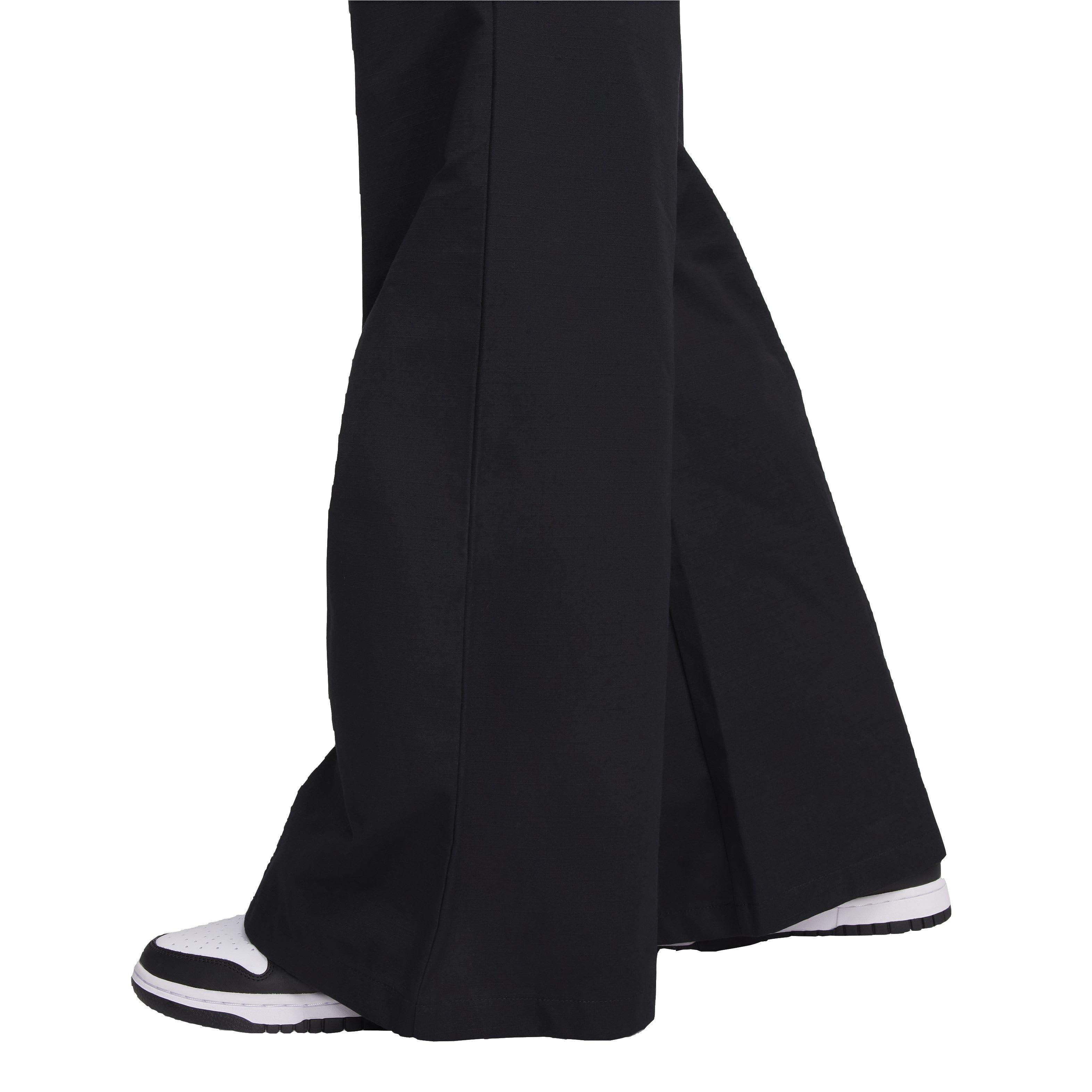 Nike Women's Sportswear Collection High-Waisted Pants - BLACK Thumbnail View 6