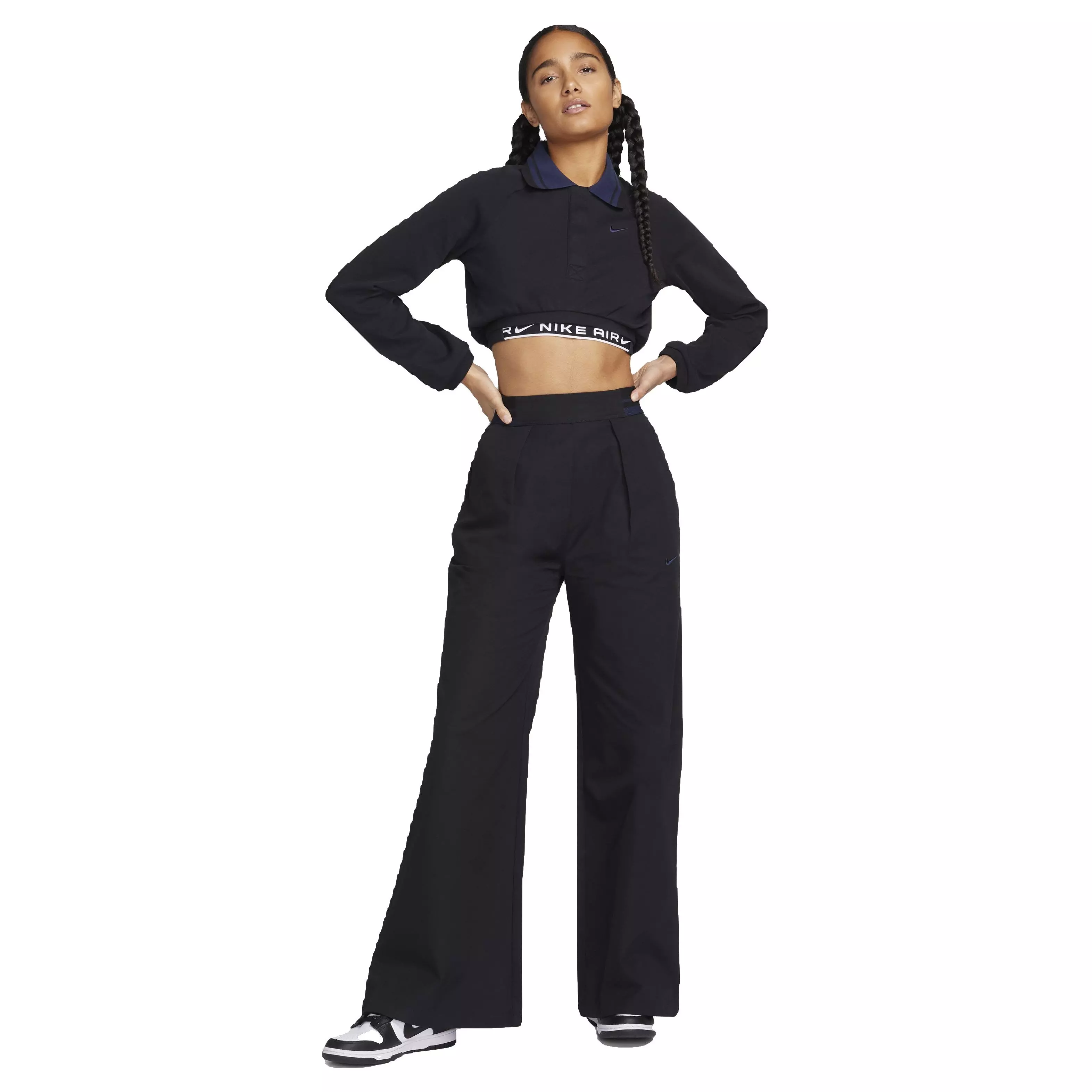 Nike Women's Sportswear Collection High-Waisted Pants - BLACK