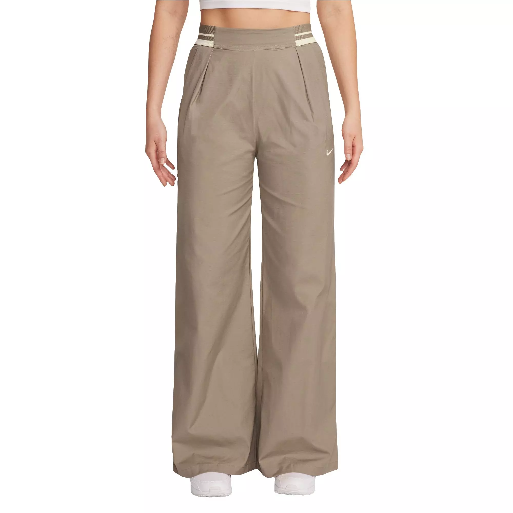 Nike Women's Sportswear Collection High-Waisted Pants - KHAKI