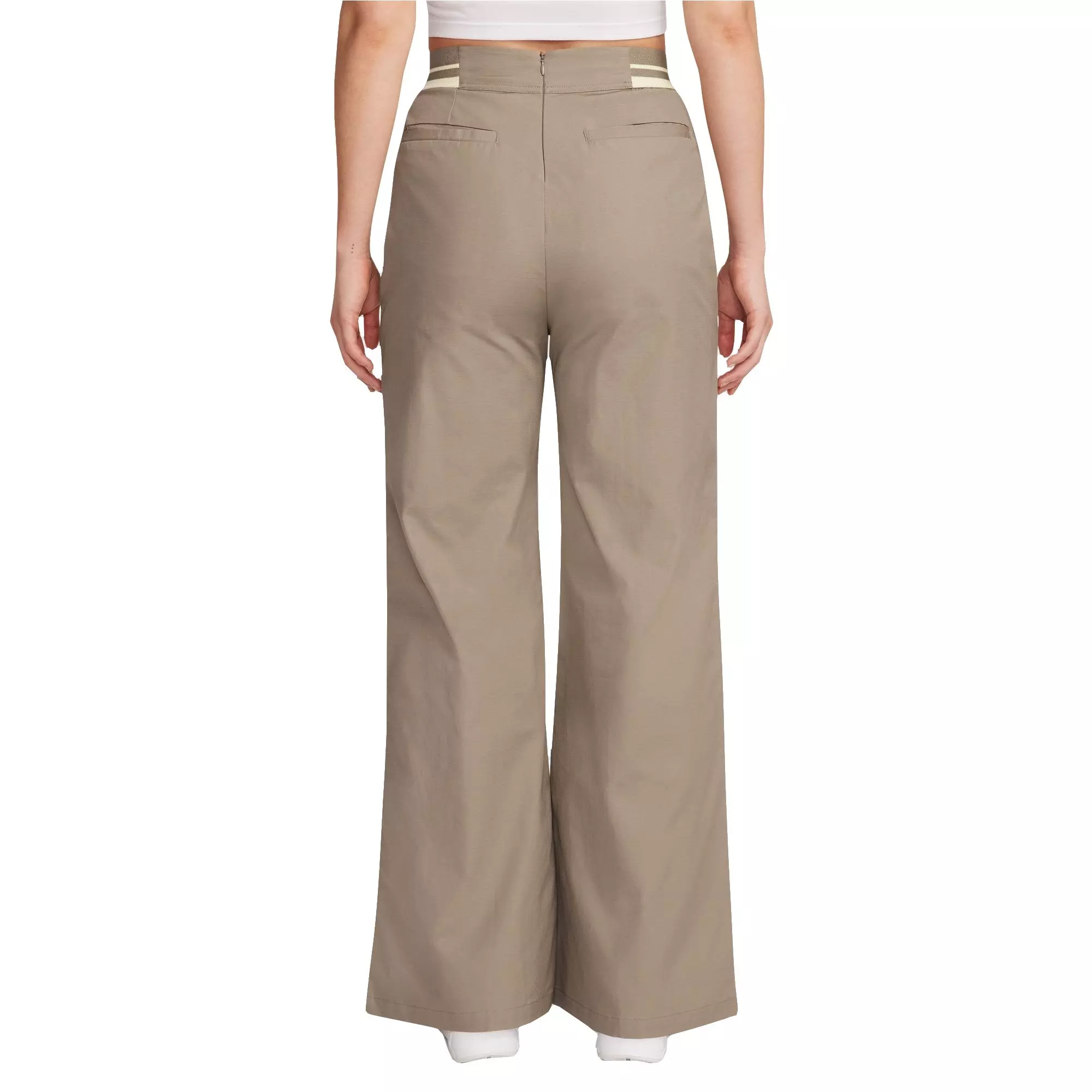 Nike Women's Sportswear Collection High-Waisted Pants - KHAKI