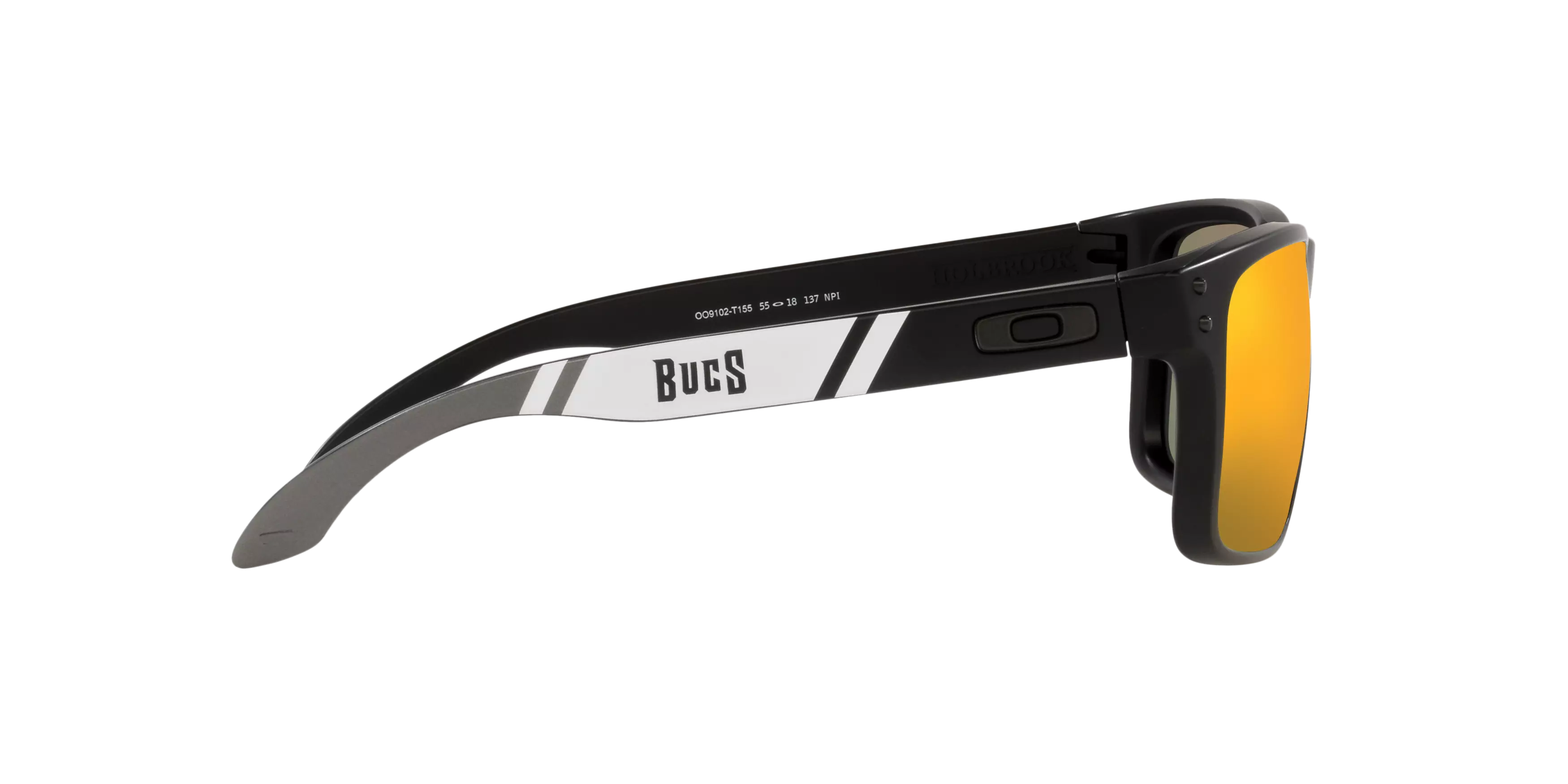 Oakley Tampa Bay Buccaneers Holbrook Sunglasses - MATTE BLACK