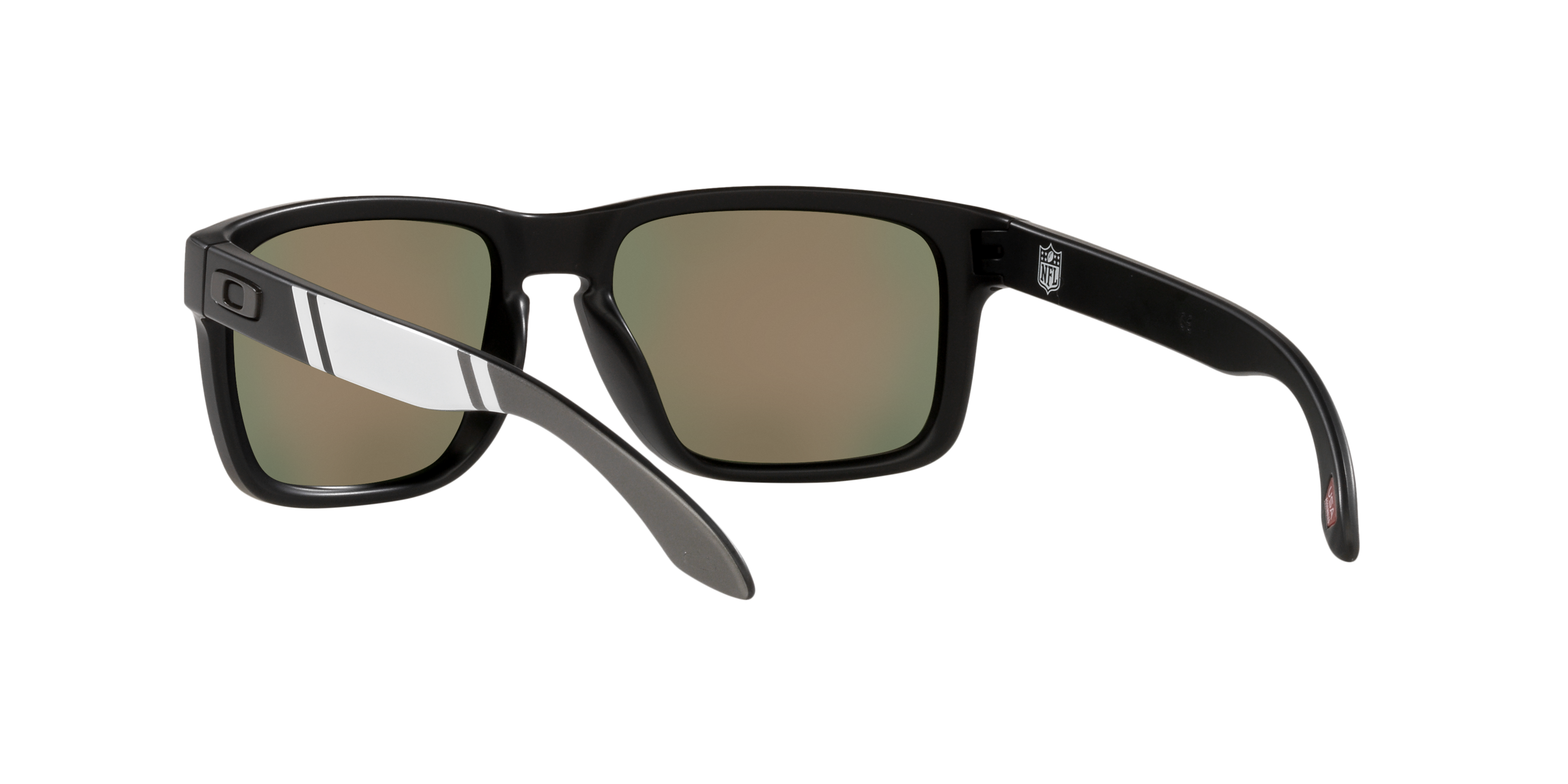 Oakley Tampa Bay Buccaneers Holbrook Sunglasses - MATTE BLACK Thumbnail View 6
