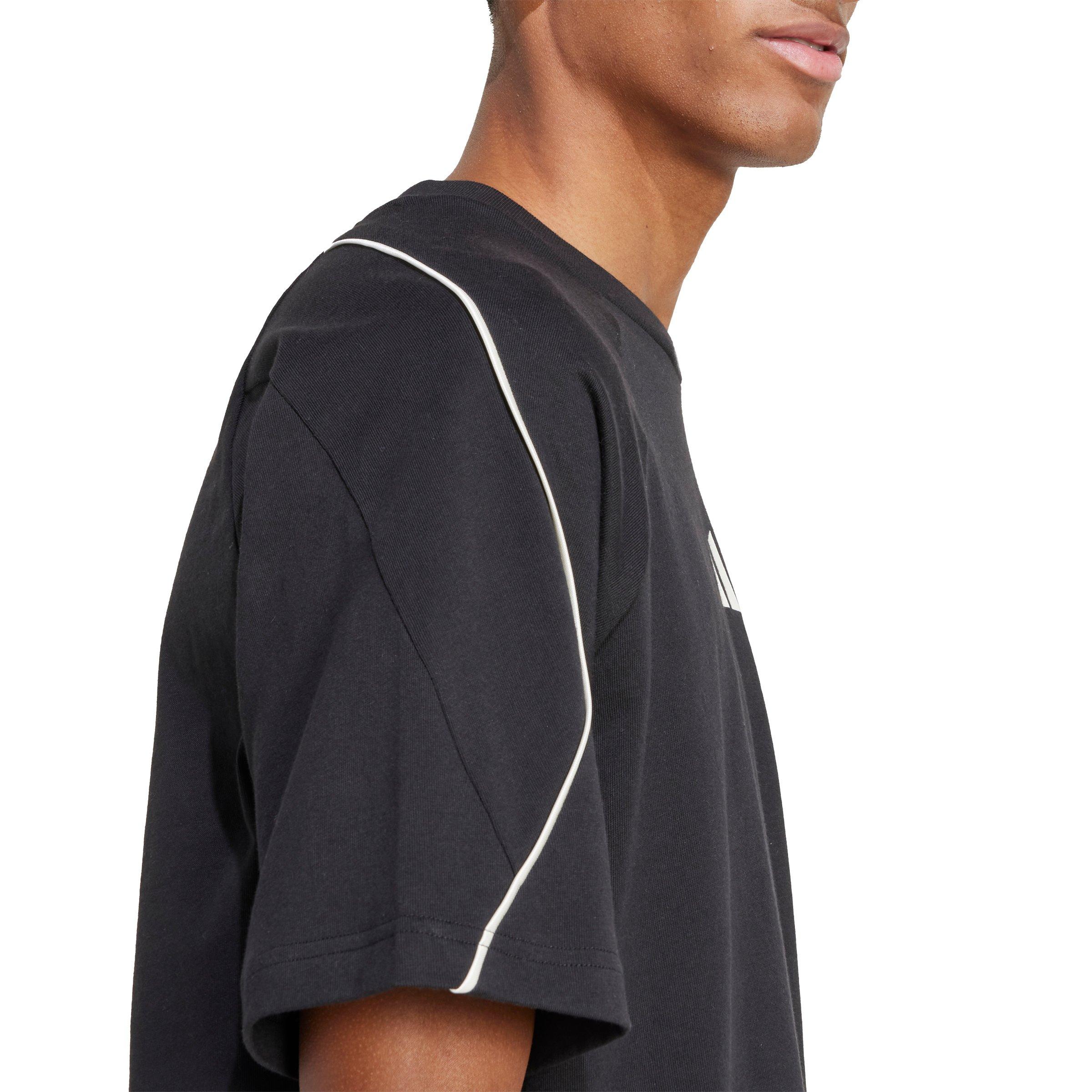 adidas Men's Stadium T-Shirt - Black - BLACK Thumbnail View 4