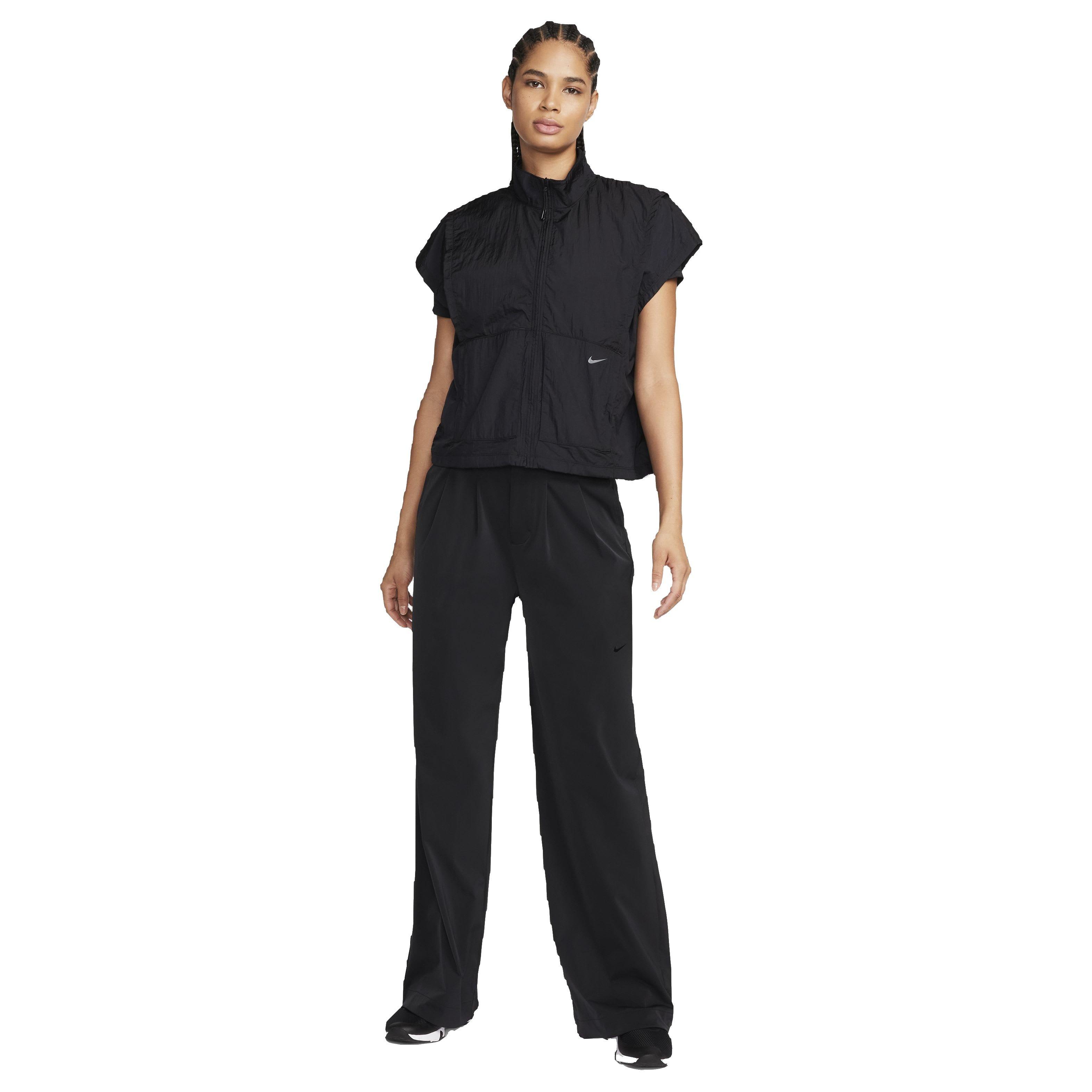 Nike Women's Bliss Dri-FIT Trousers - Black - BLACK Thumbnail View 6