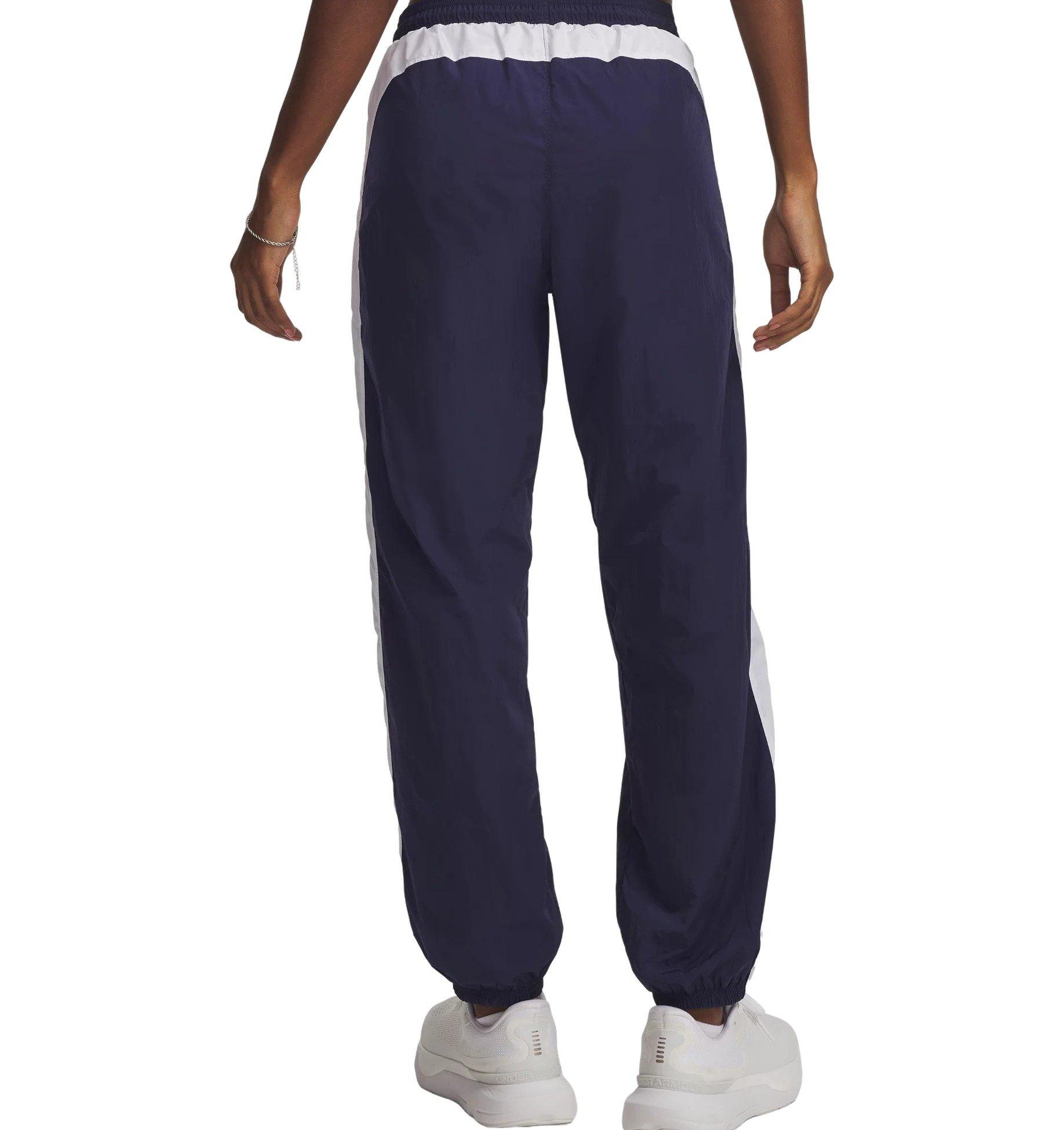 Under Armour Women's Icon Crinkle Pants - Navy/Blue - NAVY/BLUE Thumbnail View 2