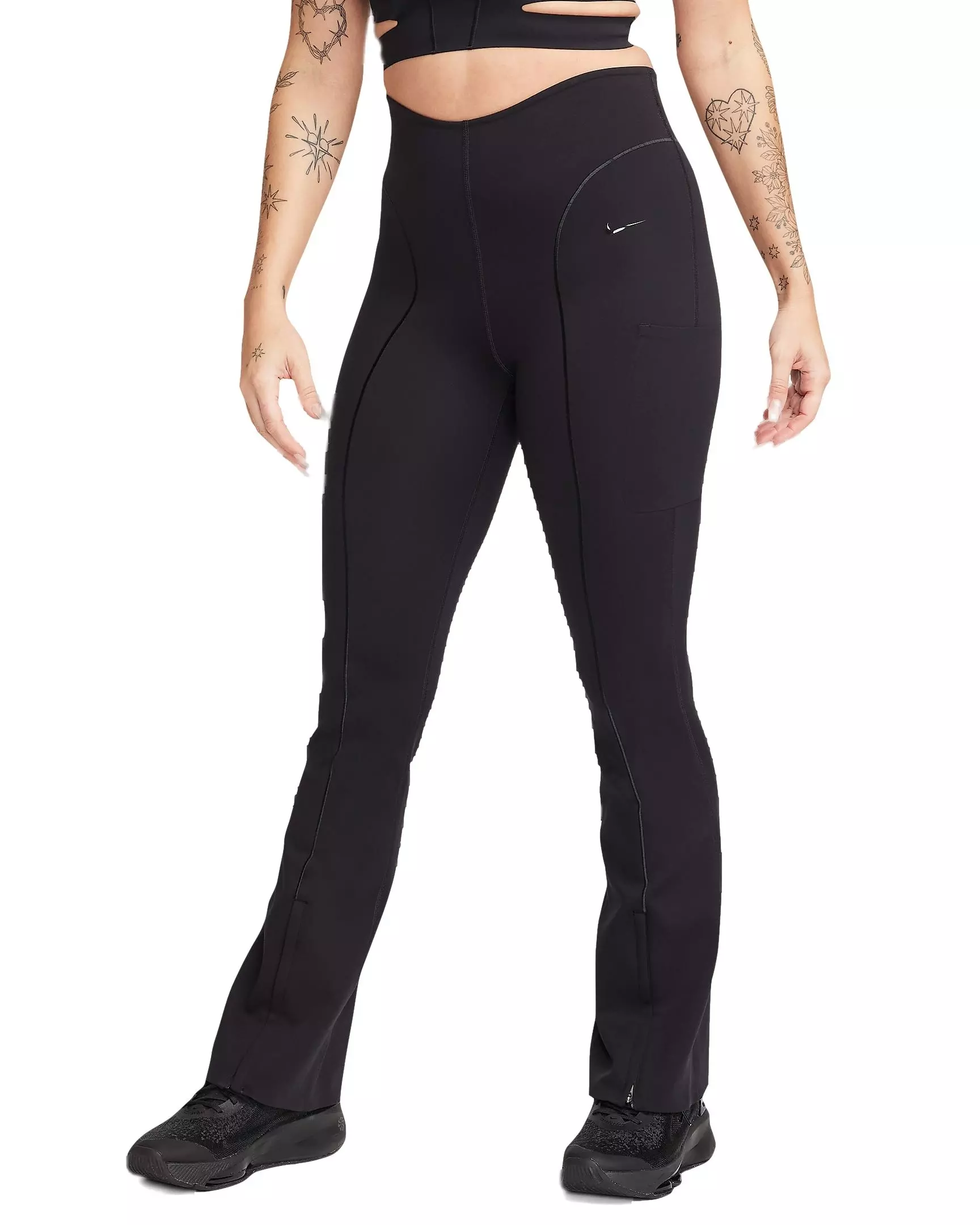 Nike Women's FutureMove Dri-FIT High-Waisted Pants with Pockets - BLACK
