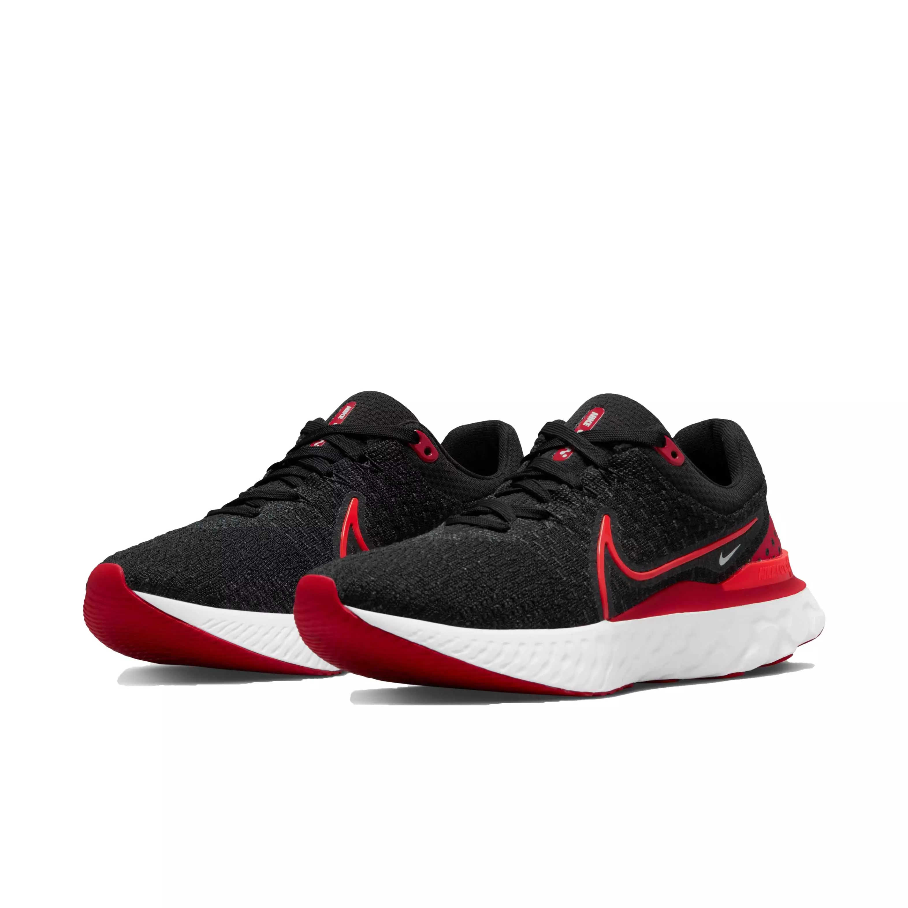 Nike React Infinity 3 "Black/Bright Crimson/University Red" Women's Running Shoe - BLACK