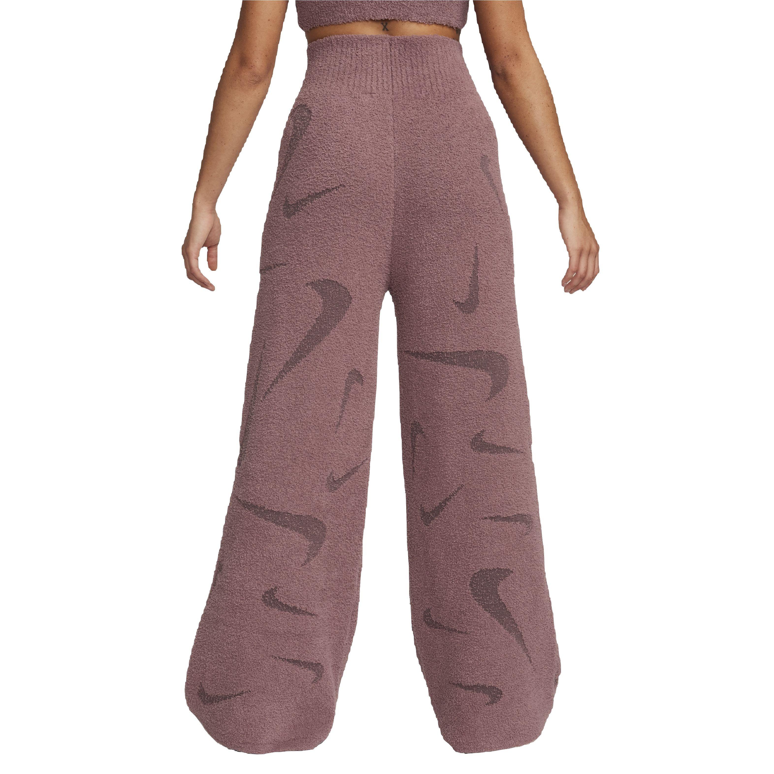 Nike Women's Sportswear Phoenix Cozy Bouclé High-Rise Wide
