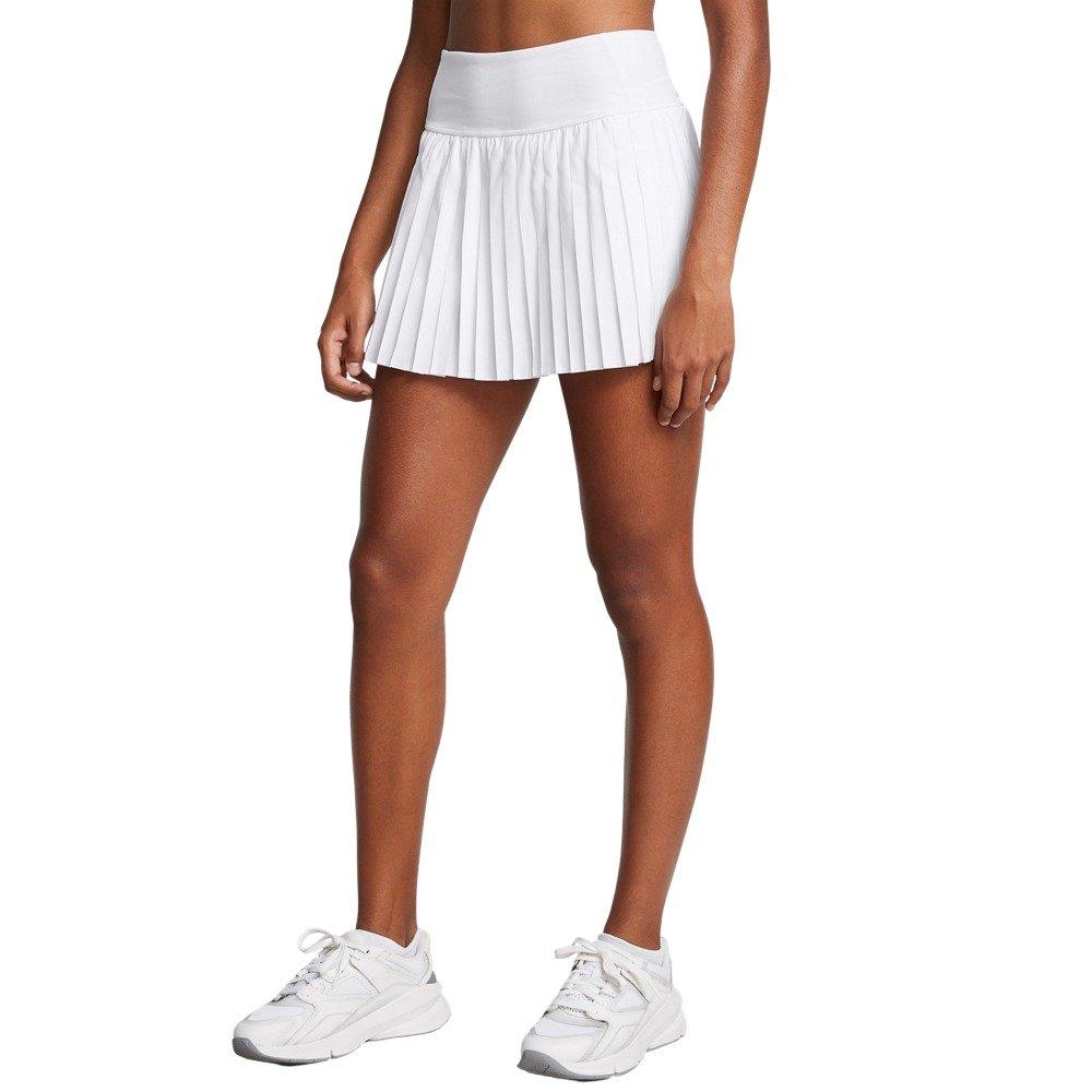 Under Armour Women's UA Mini Pleated SportSkort - White - WHITE Thumbnail View 1