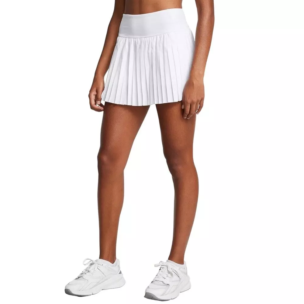Under Armour Women's UA Mini Pleated SportSkort - White - WHITE