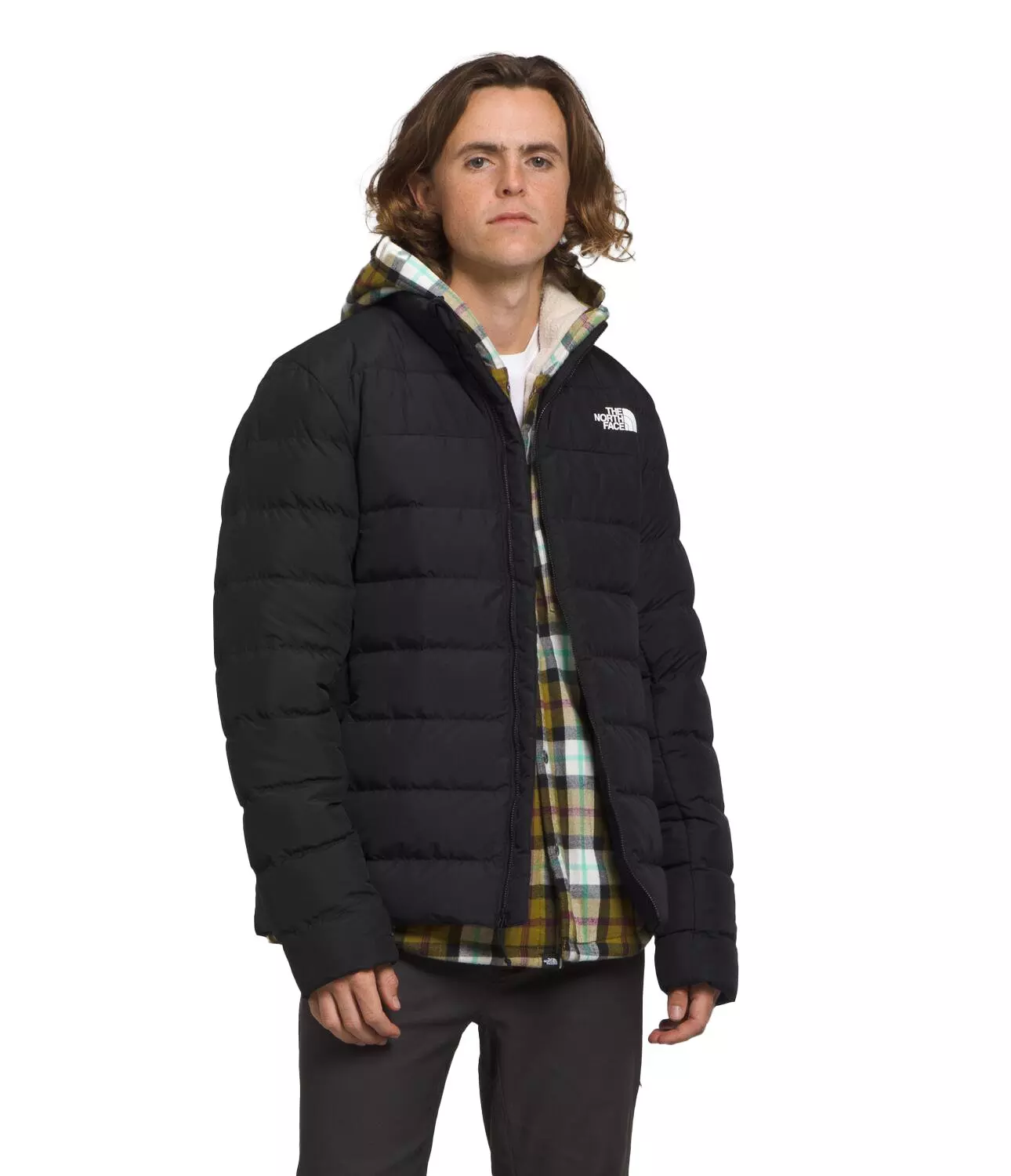 The North Face Men's Aconcagua 3 Jacket -Black - BLACK