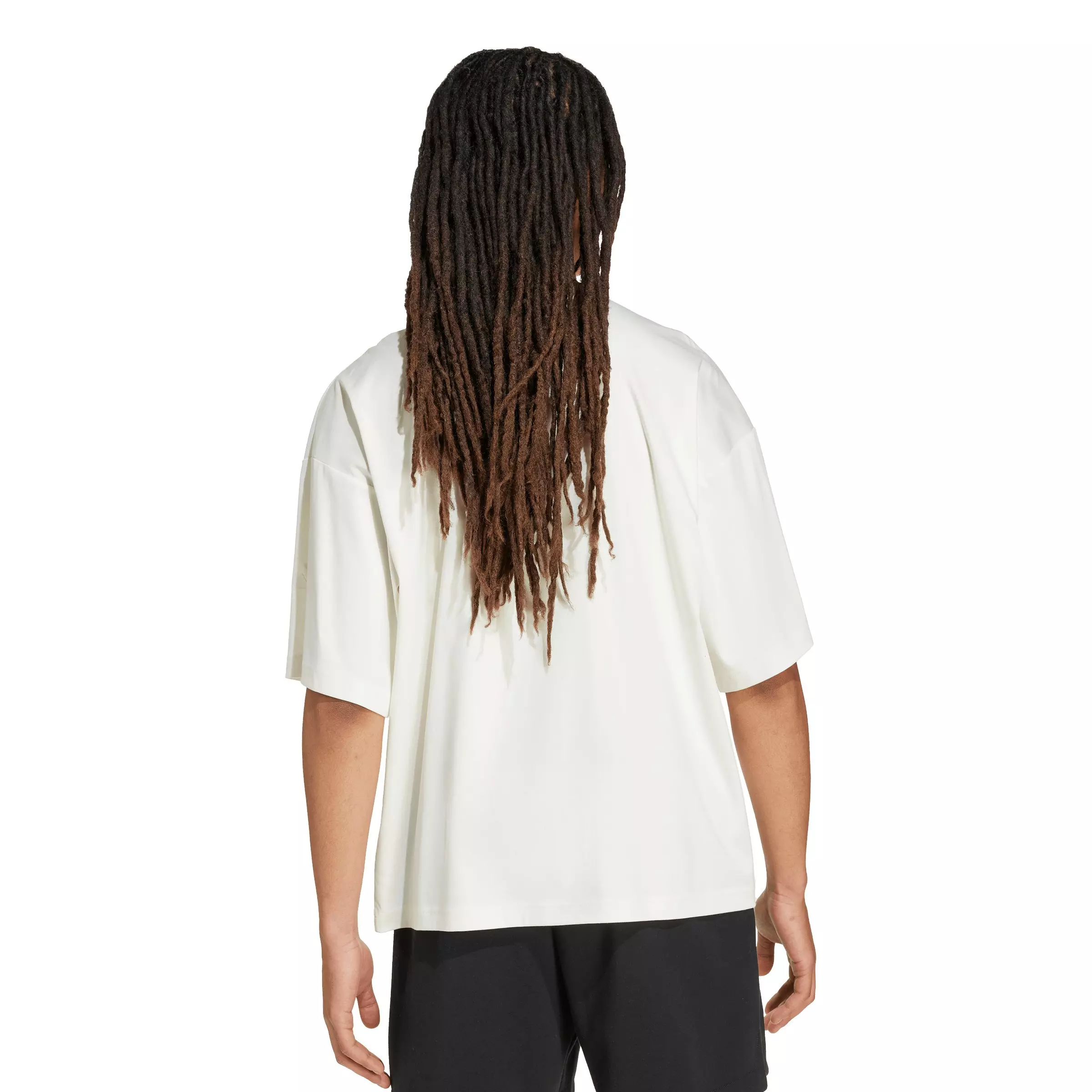 adidas Men's Soft Lux T-Shirt - Off-White - OFF-WHITE