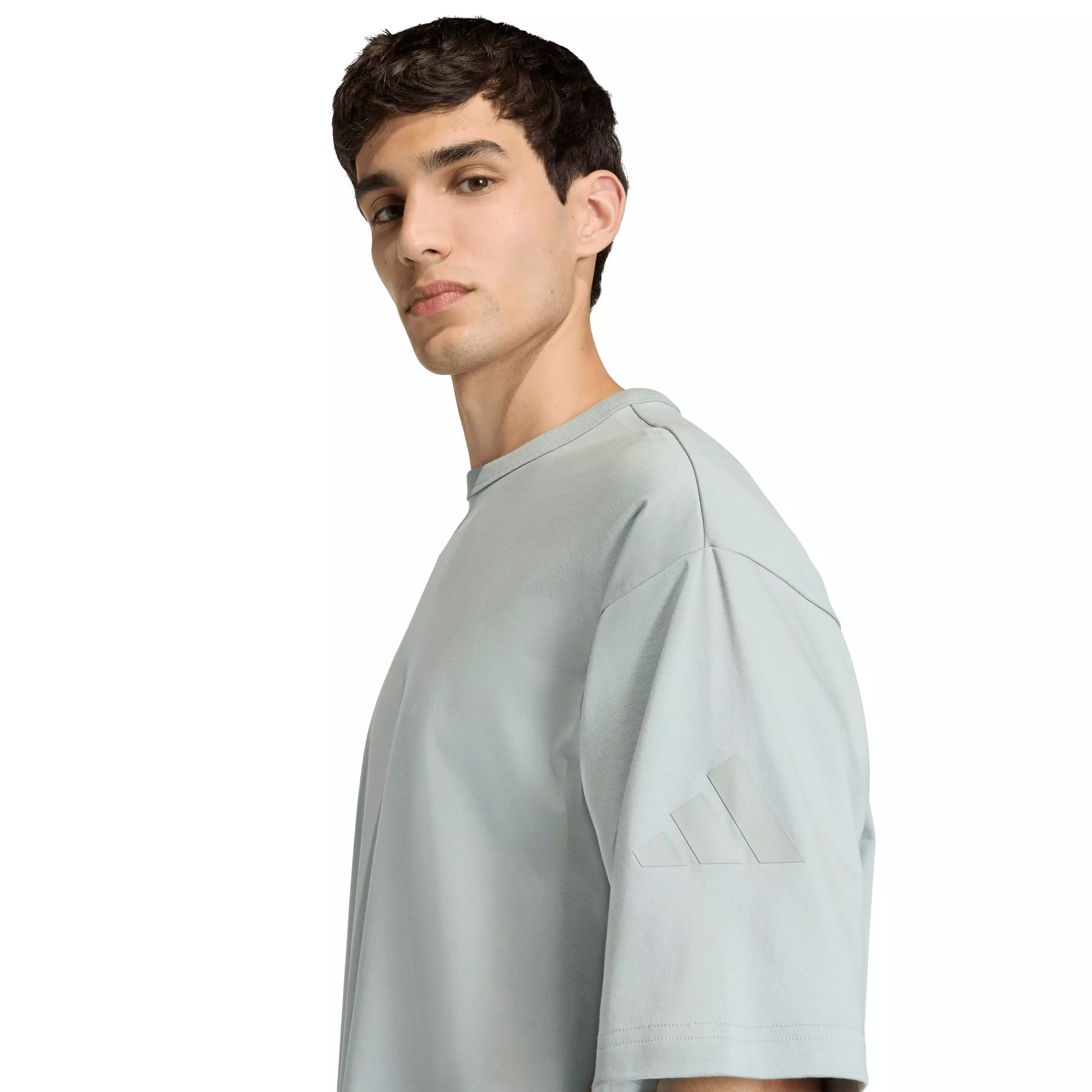 adidas Men's Soft Lux T-Shirt - Green - GREEN