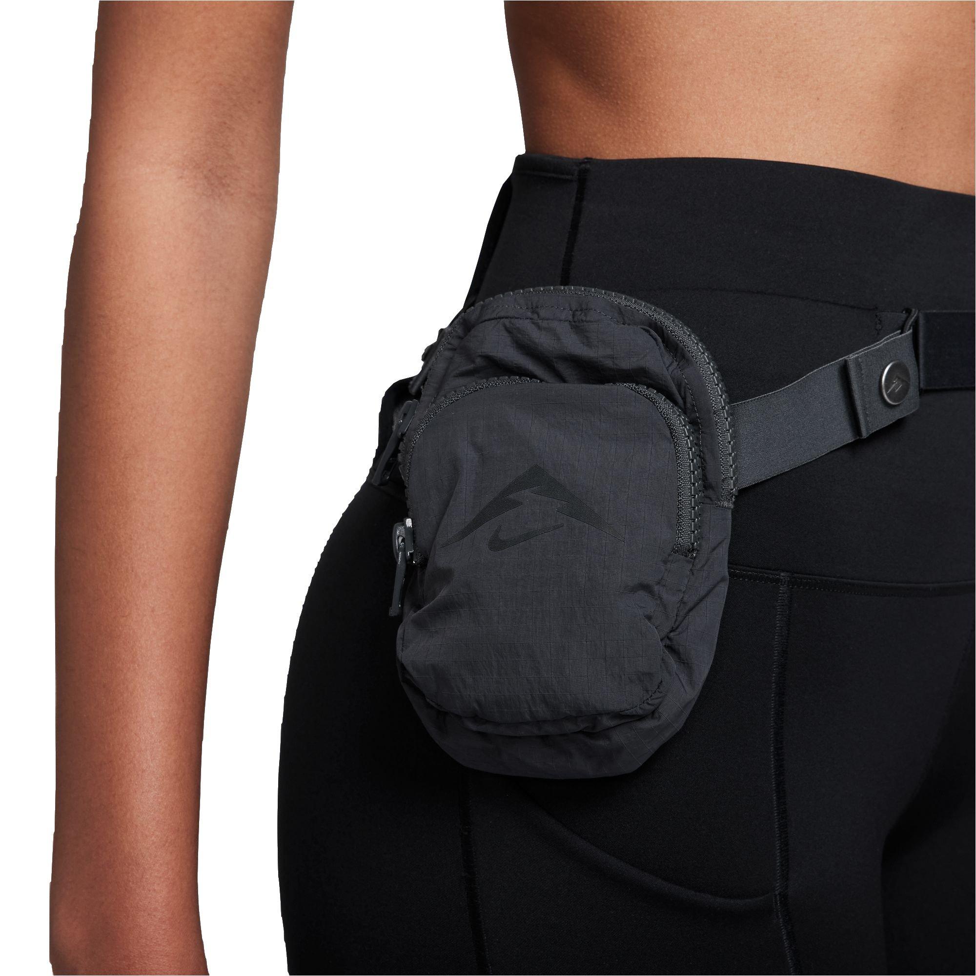 Nike Women's Trail Go Firm-Support High-Waisted 7/8 Leggings with Pockets - BLACK Thumbnail View 5
