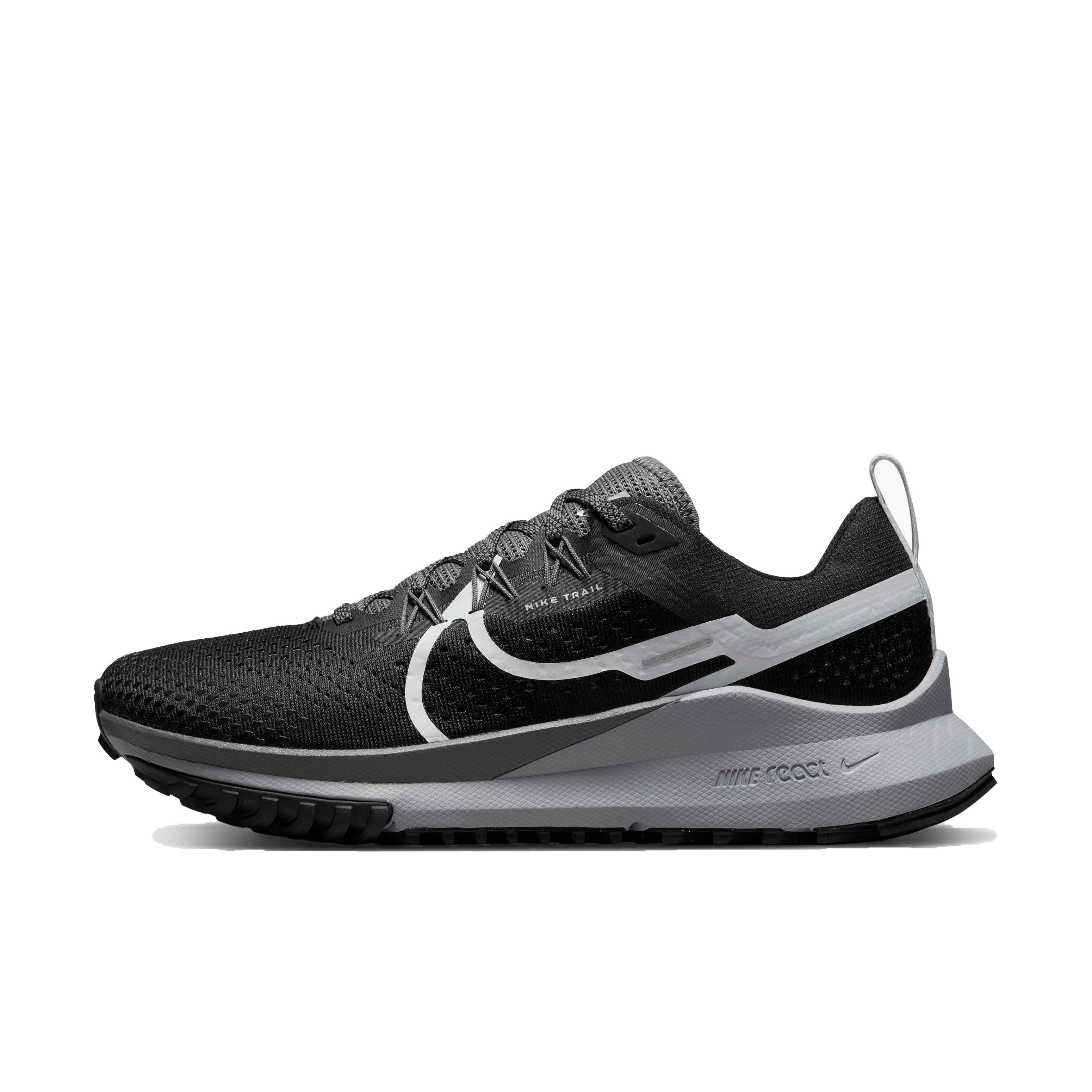 Nike Pegasus Trail 4 "Black/Aura/Dark Grey/Wolf Grey" Women's Trail Running Shoe - BLACK Thumbnail View 2