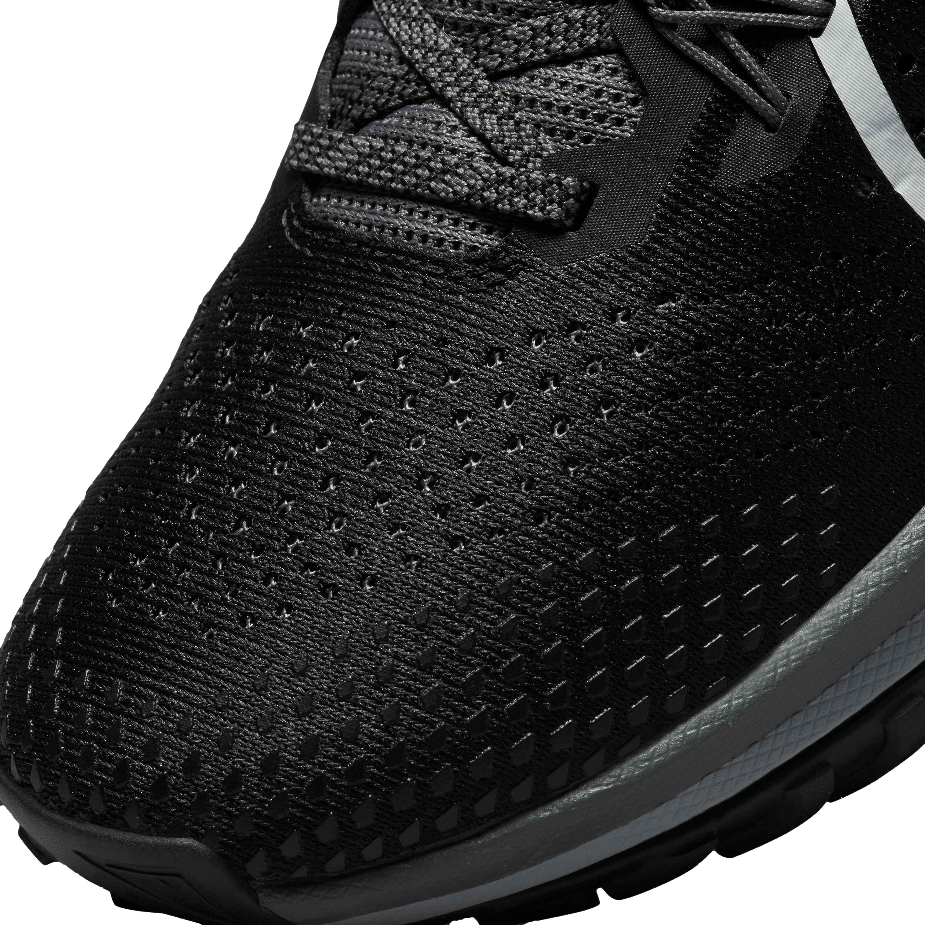 Nike Pegasus Trail 4 "Black/Aura/Dark Grey/Wolf Grey" Women's Trail Running Shoe - BLACK Thumbnail View 7