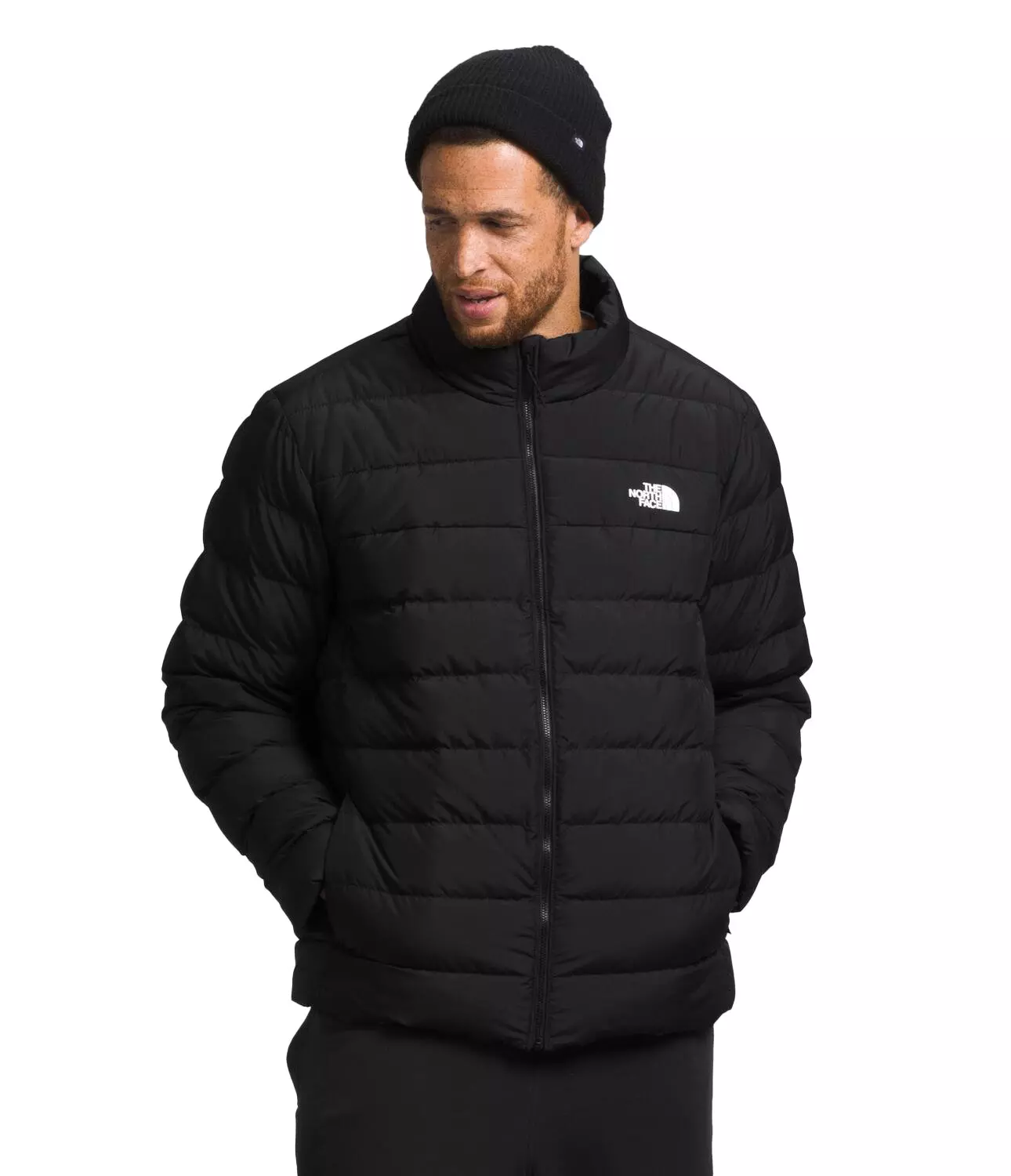 The North Face Big Men's Aconcagua 3 Jacket -Black - BLACK