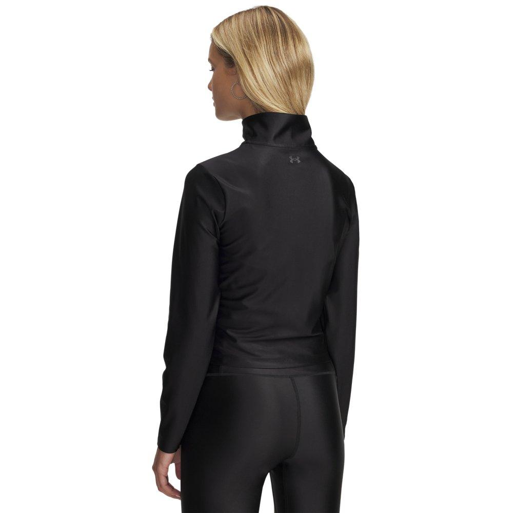 Under Armour Women's Motion Shine Full-Zip Jacket -Black - BLACK Thumbnail View 2