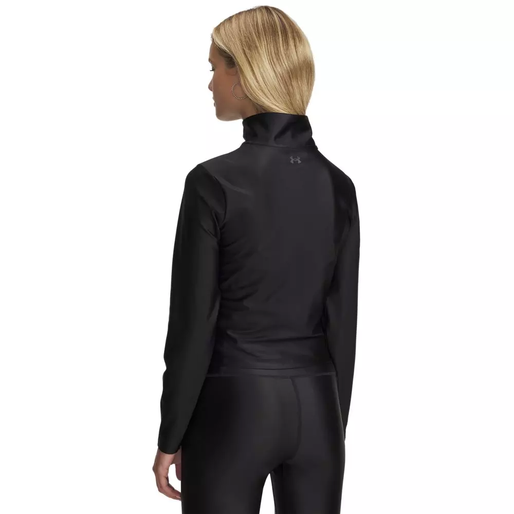 Under Armour Women's Motion Shine Full-Zip Jacket -Black - BLACK