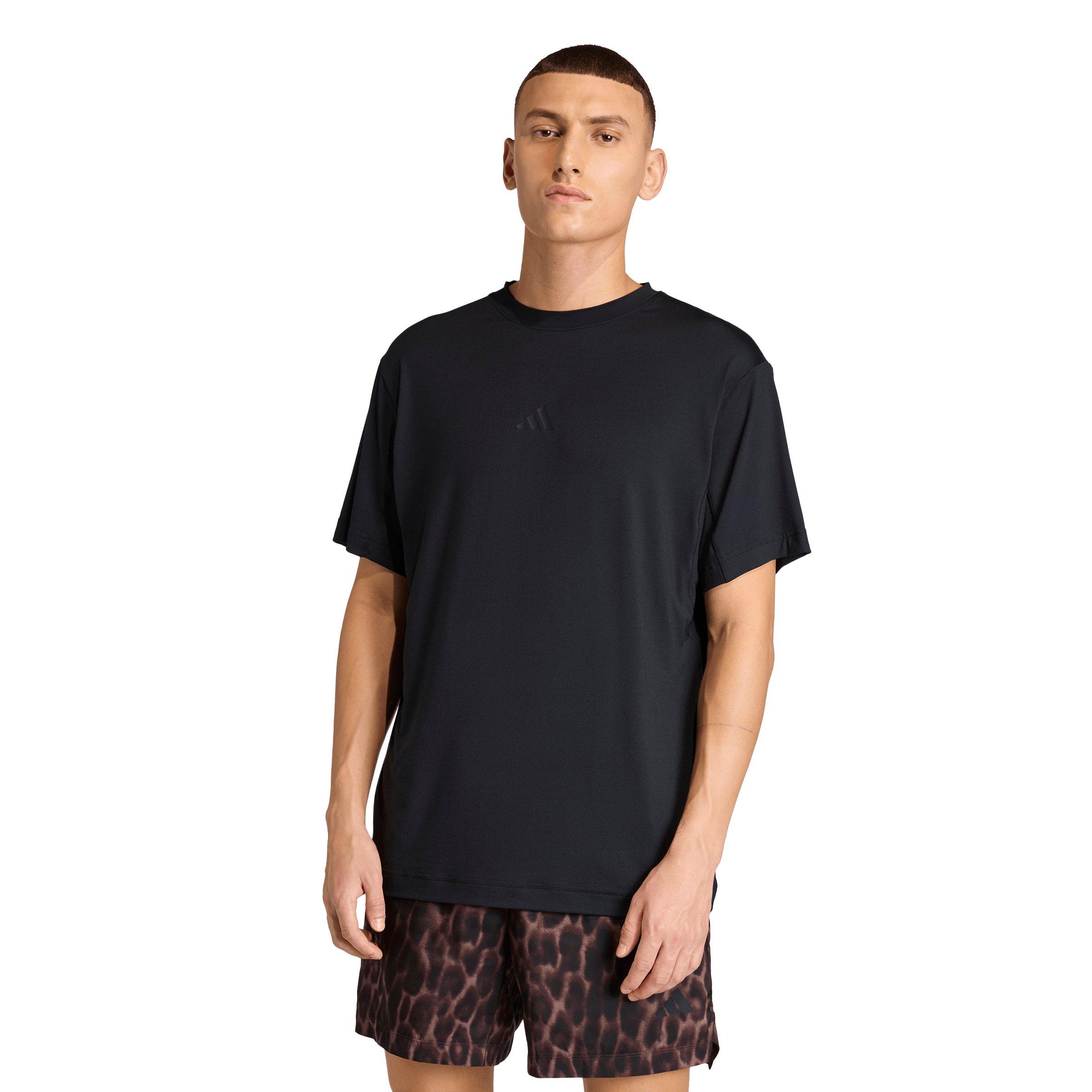 adidas Men's Puremotion T-Shirt - Black - BLACK Thumbnail View 1