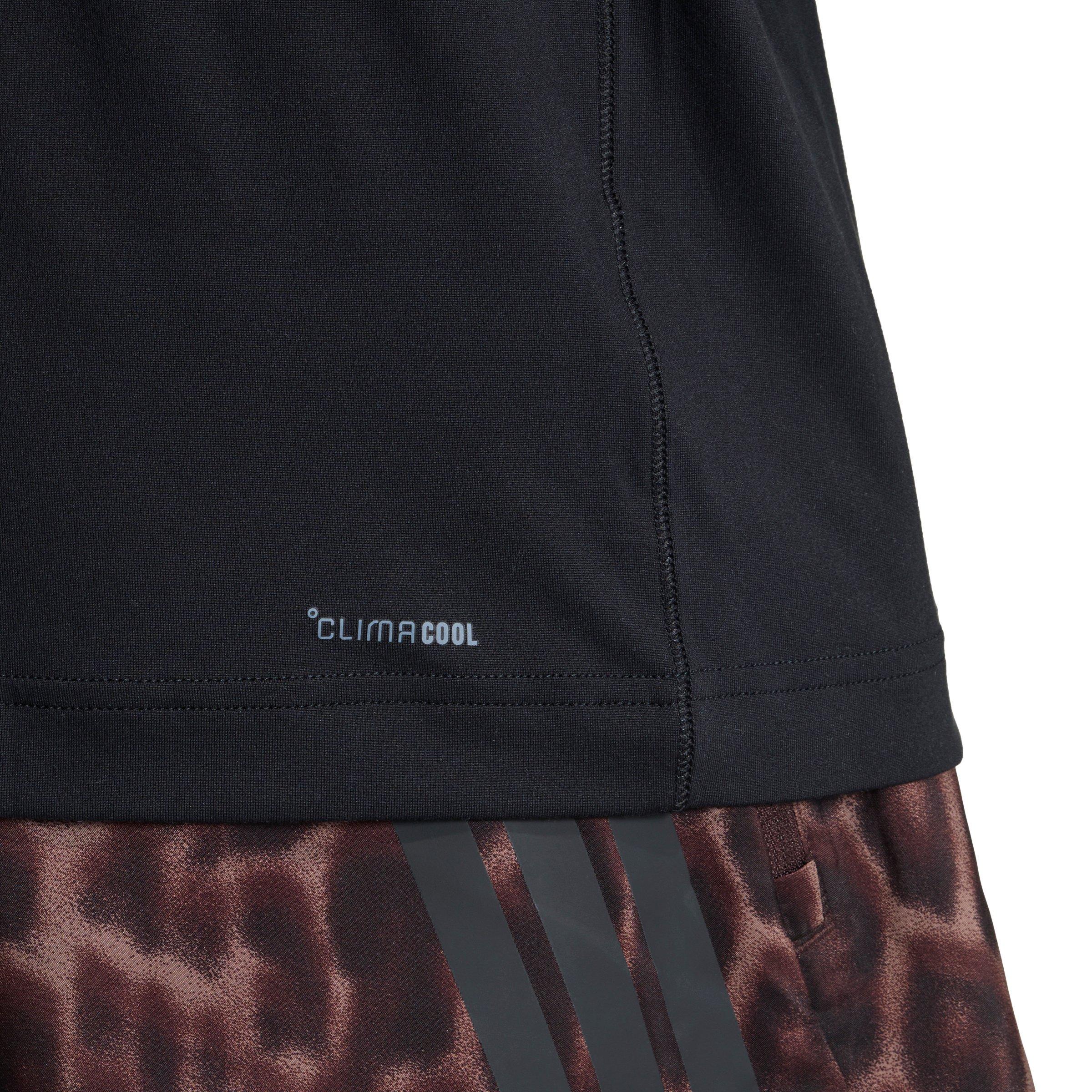 adidas Men's Puremotion T-Shirt - Black - BLACK Thumbnail View 3