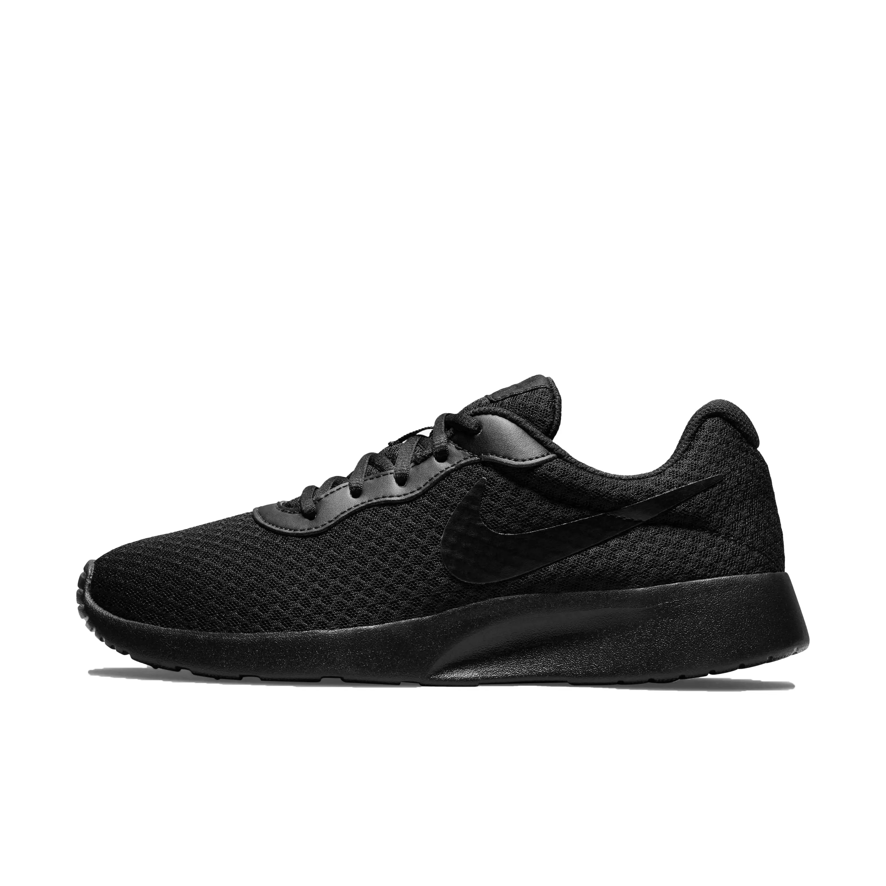 Nike Tanjun "Black/Black/Barely Volt" Women's Shoe - BLACK