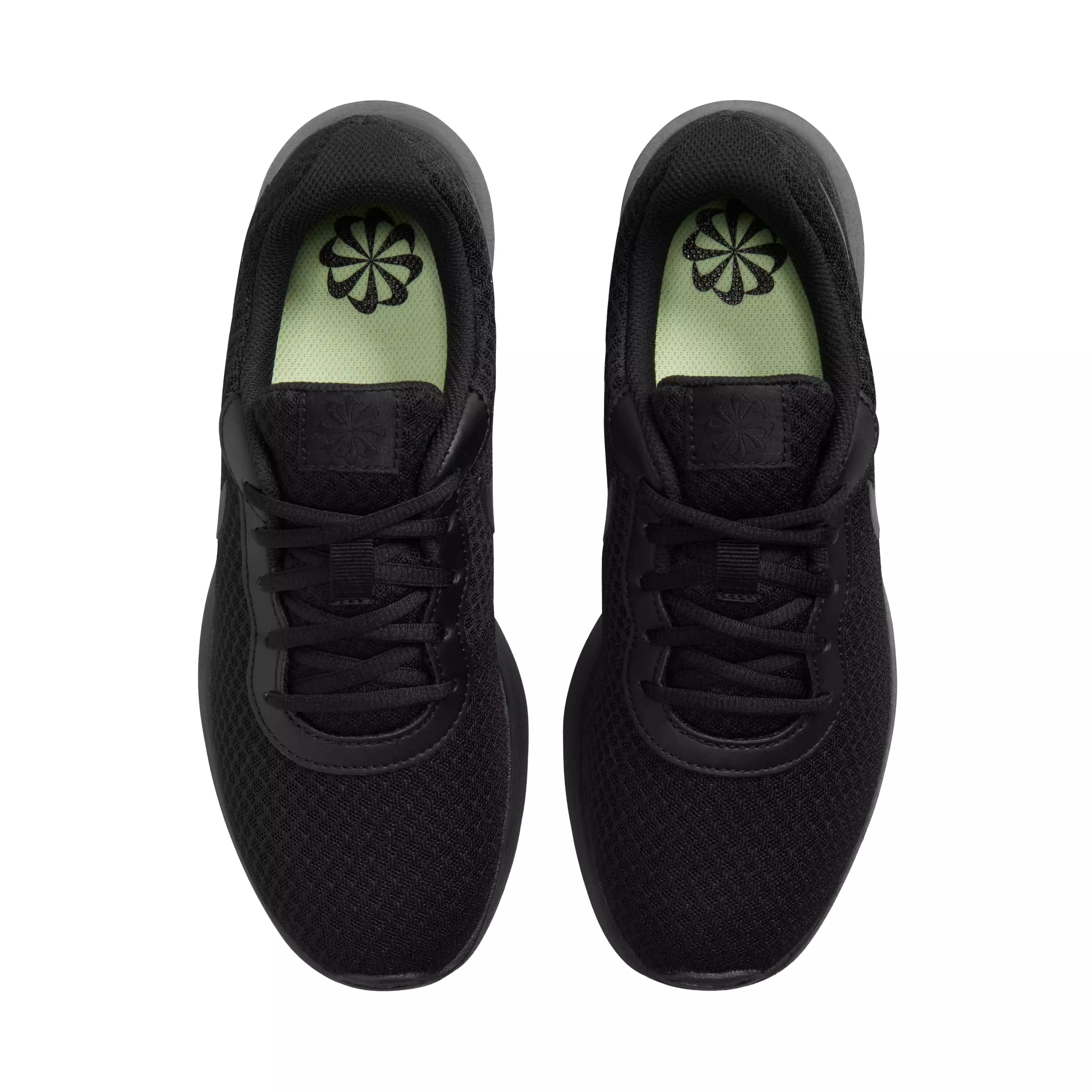 Nike Tanjun "Black/Black/Barely Volt" Women's Shoe - BLACK