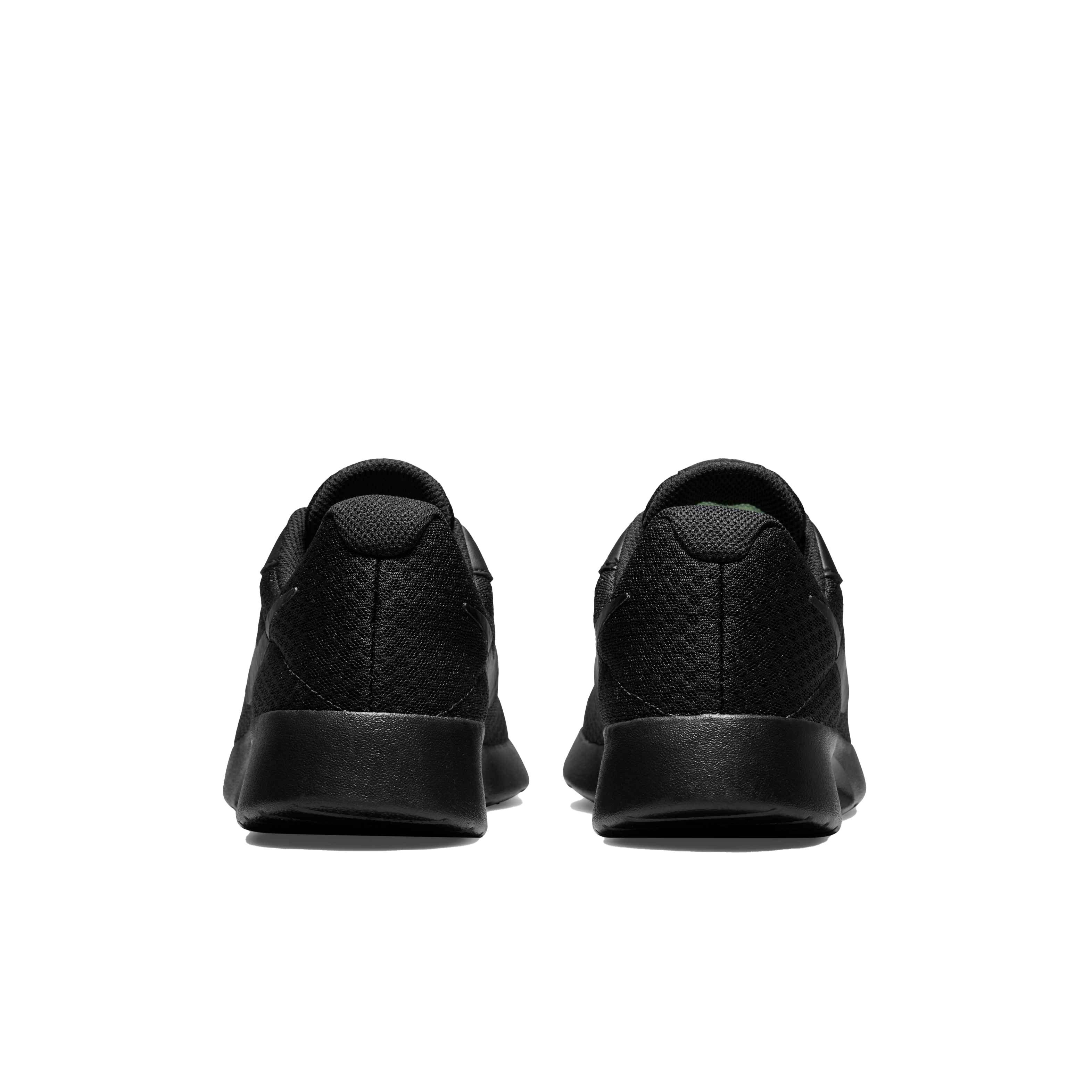 Nike Tanjun "Black/Black/Barely Volt" Women's Shoe - BLACK Thumbnail View 4